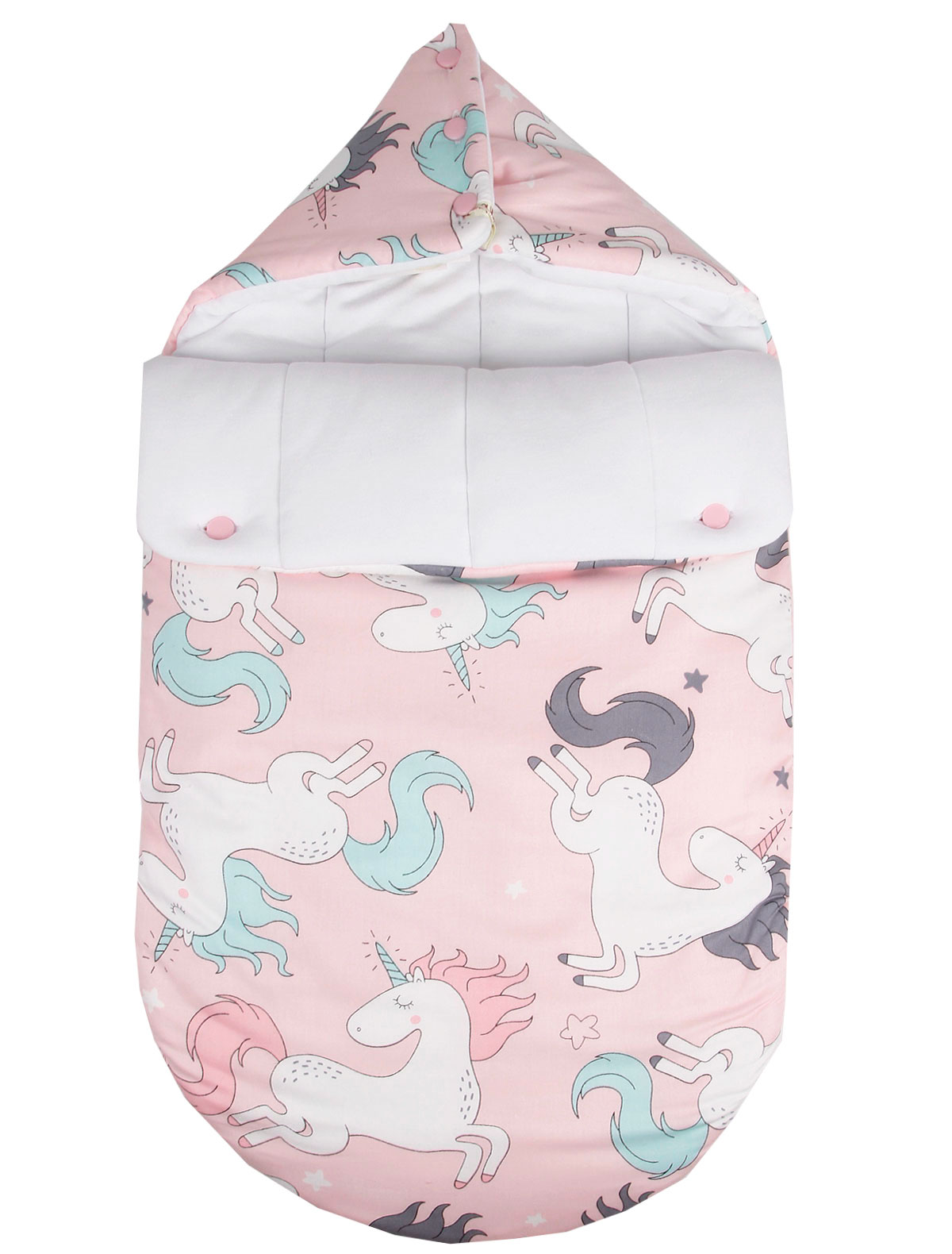 Хлопковый Конверт с единорогами