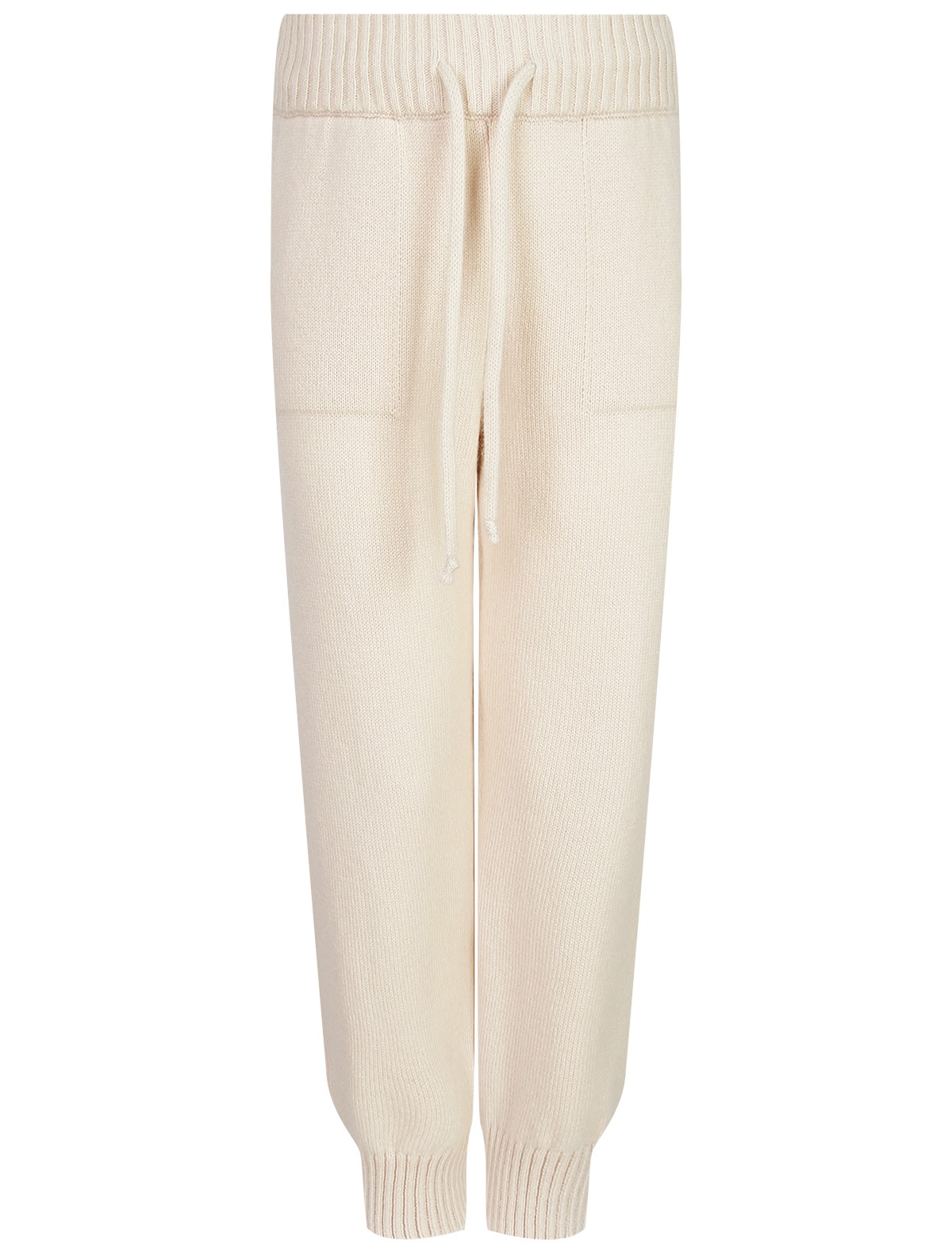 Кремовые кашемировые брюки