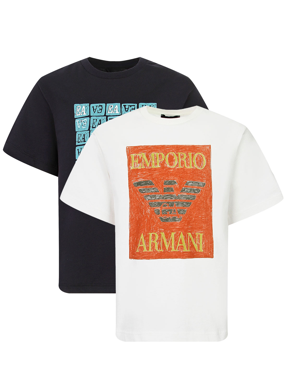 

Футболка EMPORIO ARMANI, Белый, 2680867