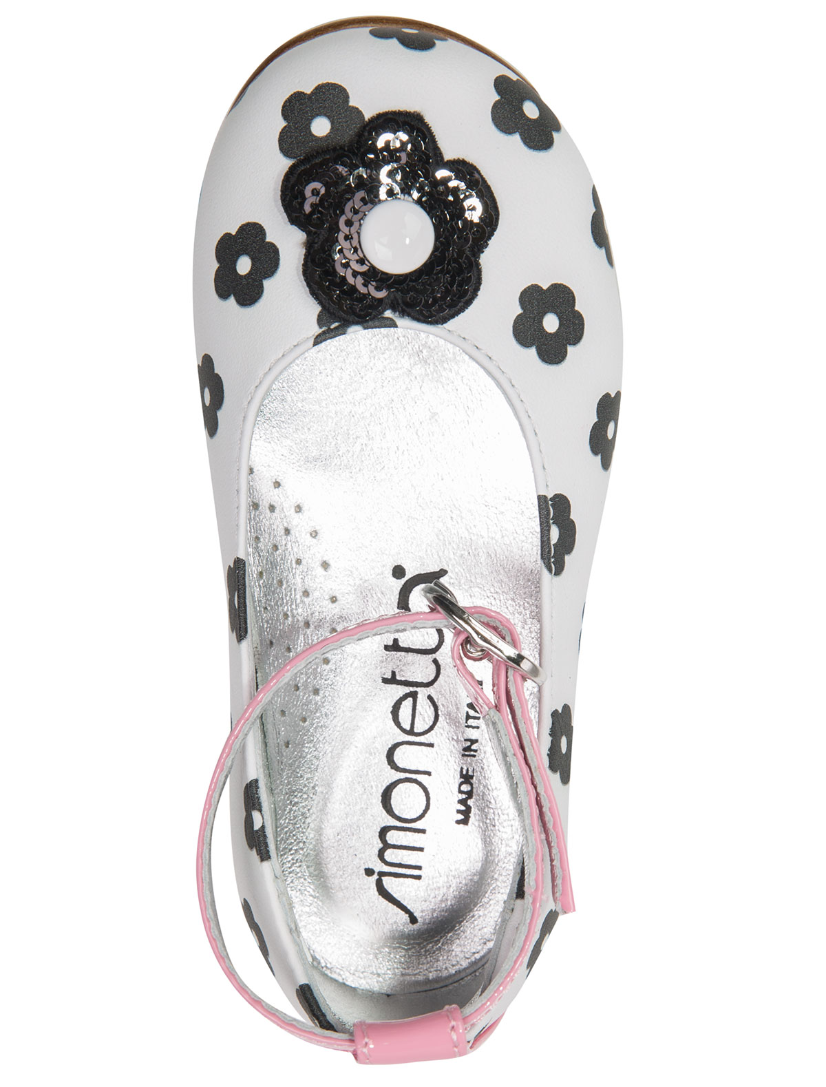 Туфли Simonetta 1913330, цвет белый, размер 20 2011209770029 - фото 4