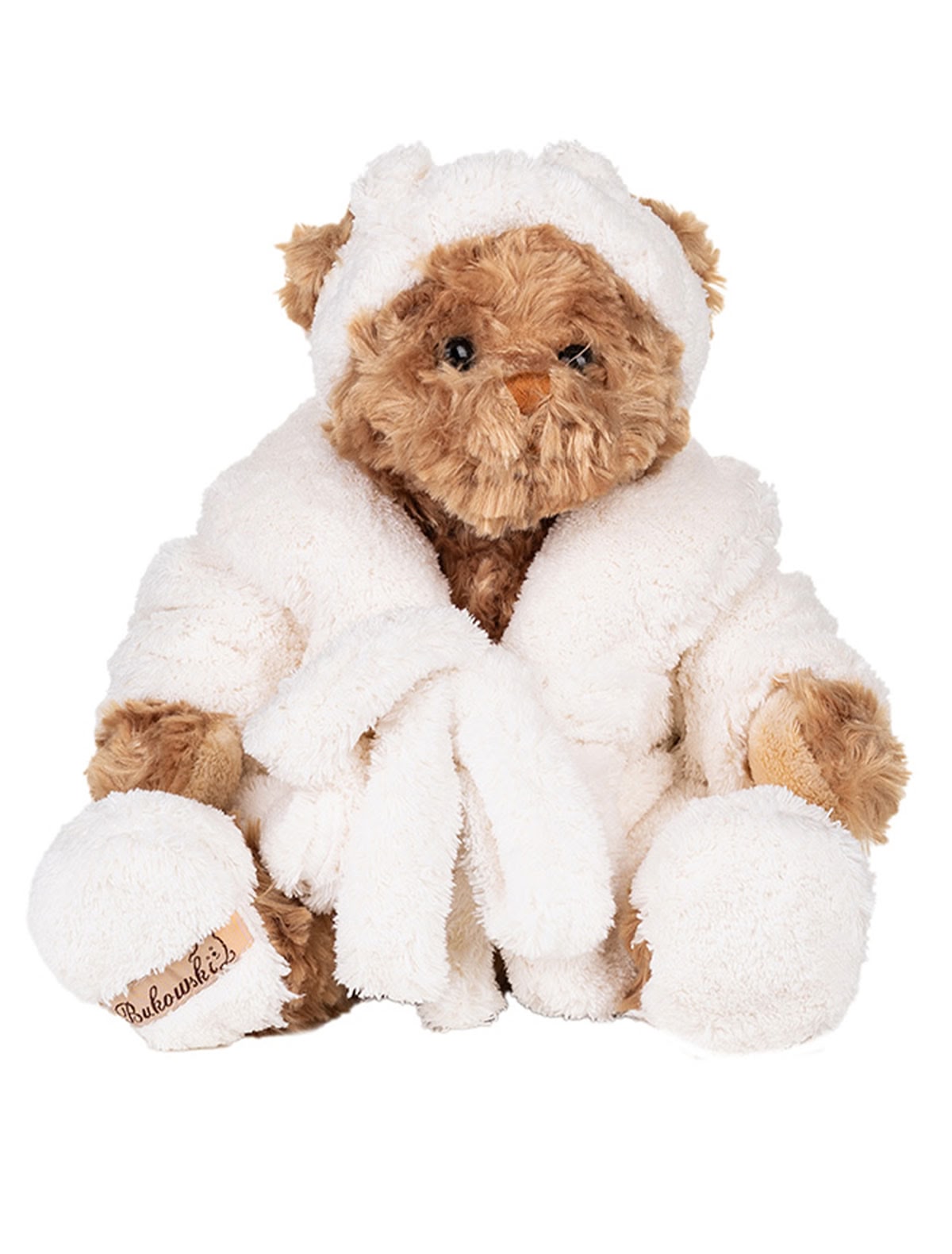 Плюшевый мишка в халате