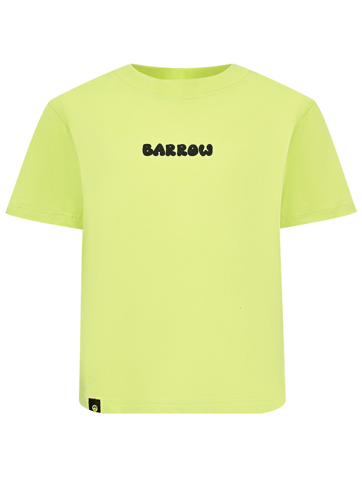 Салатовая футболка с логотипом