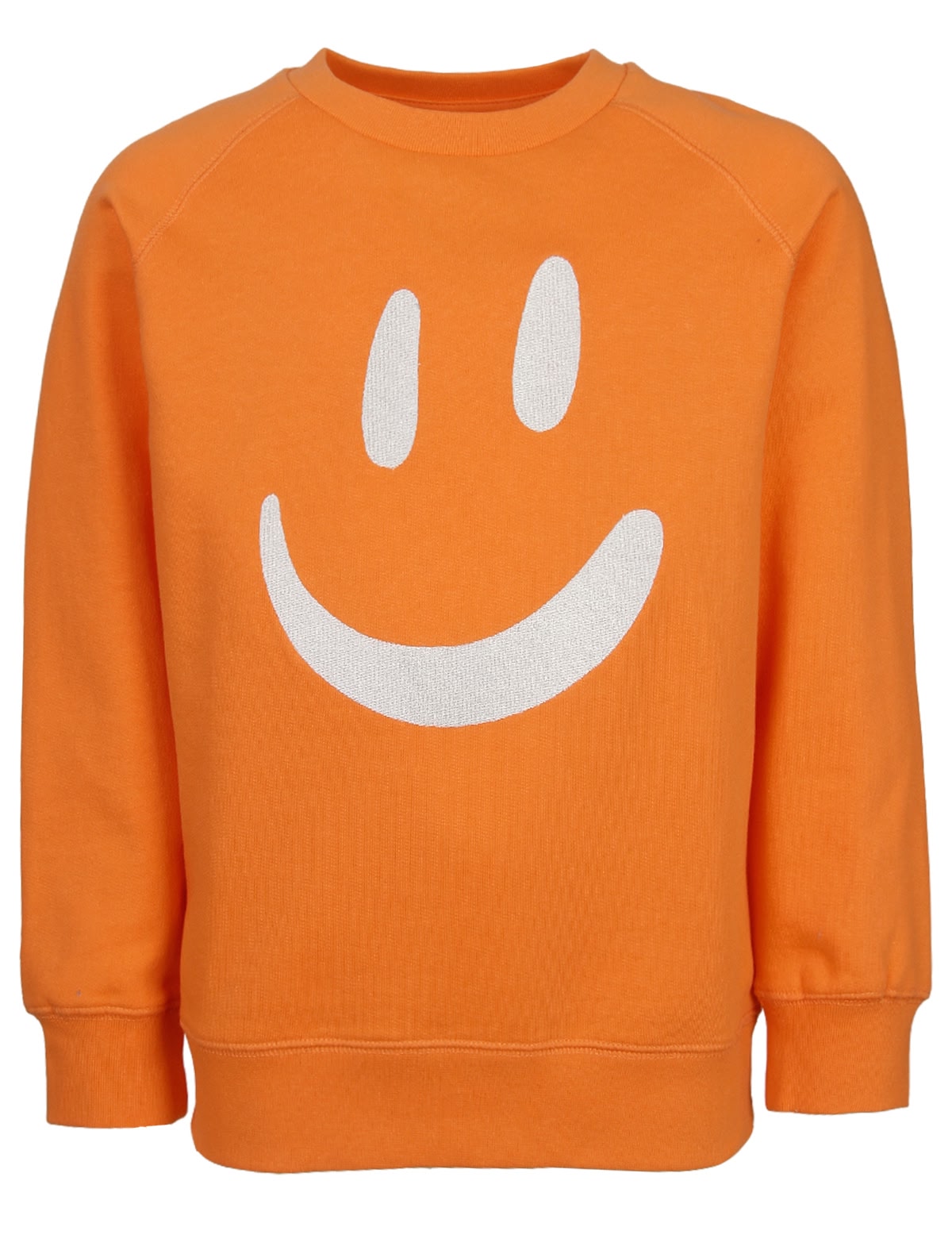 Оранжевый свитшот со смайликом