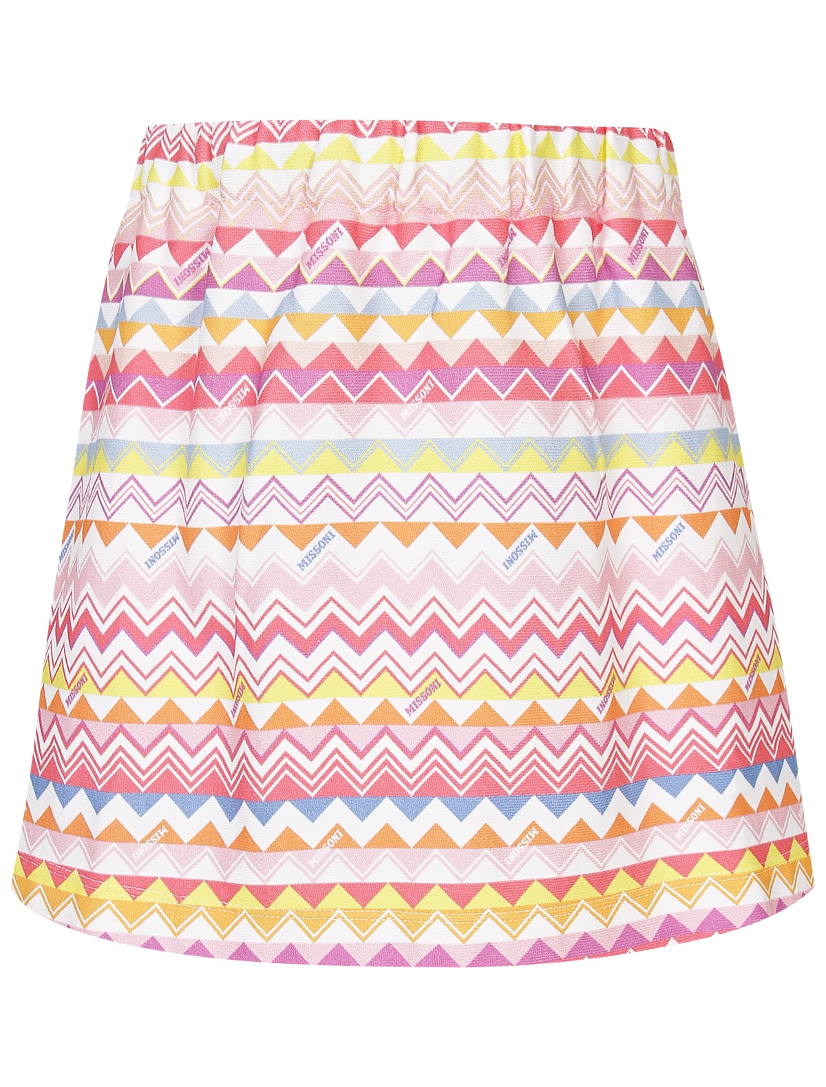 Цветная юбка из хлопка