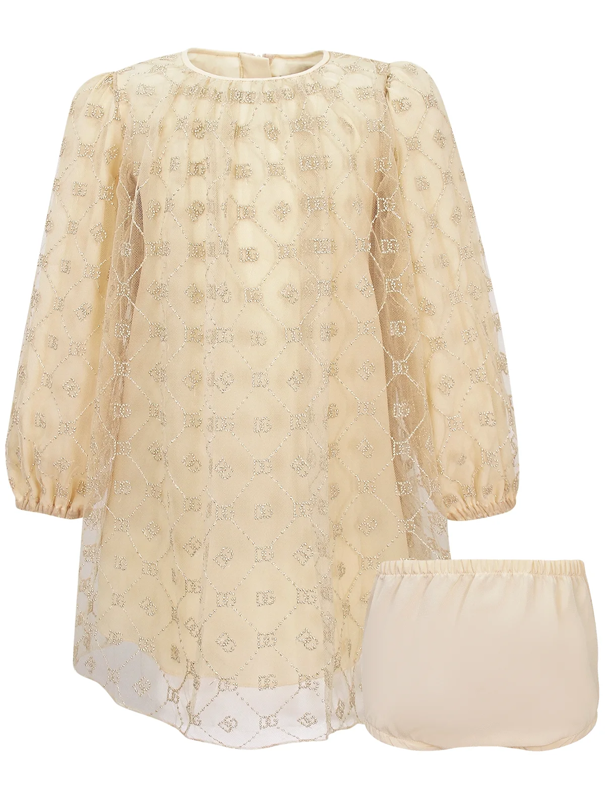 

Платье Dolce & Gabbana, Бежевый, 3081315