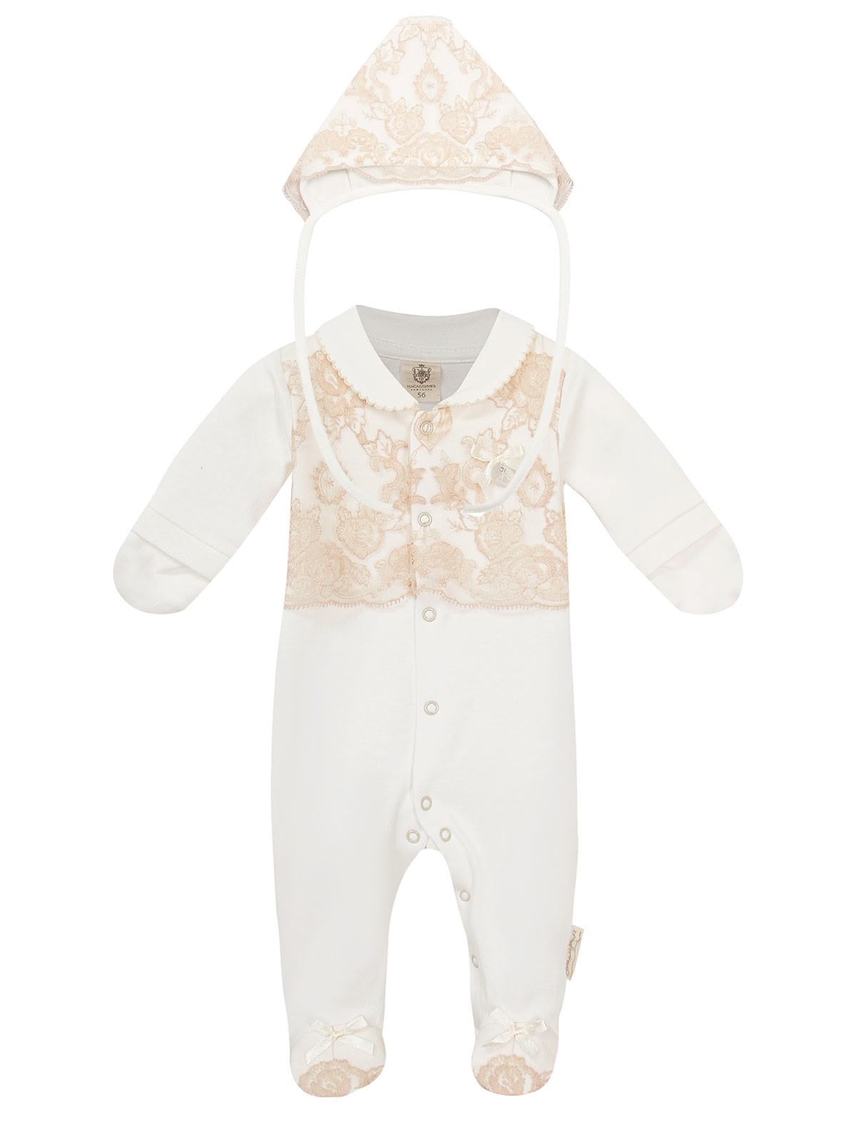 Комплект с кружевной отделкой