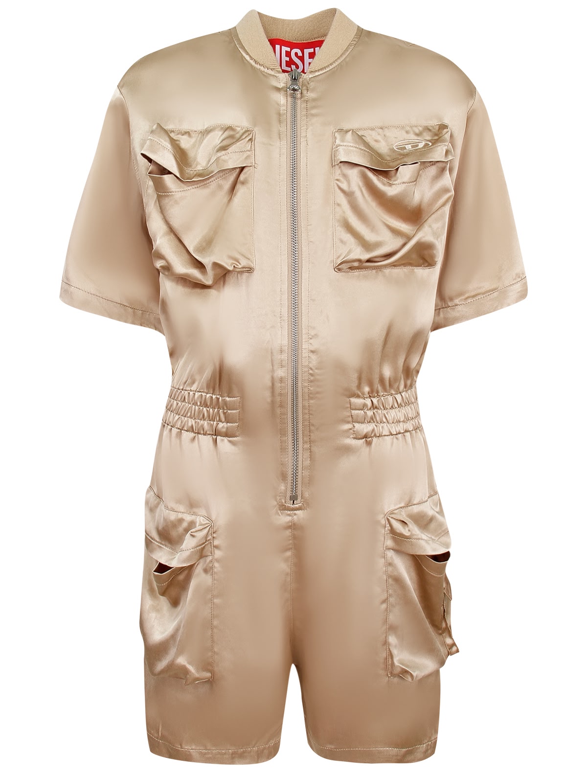 Атласный комбинезон