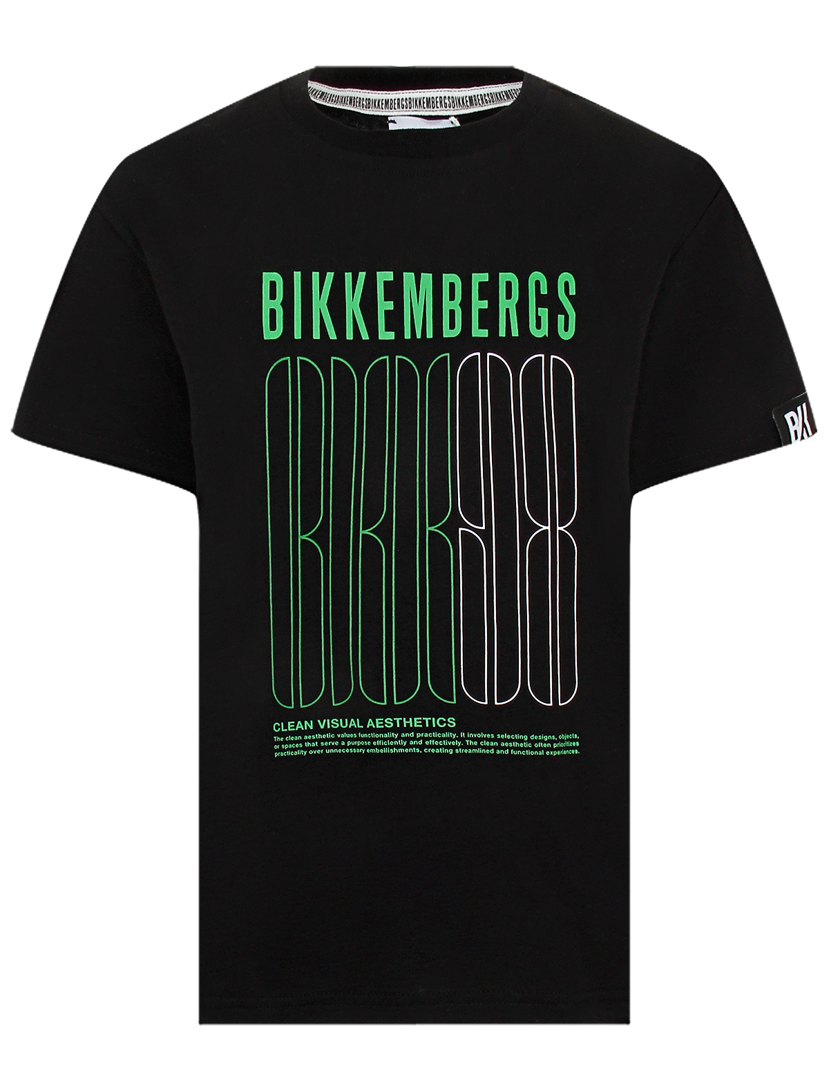 

Футболка BIKKEMBERGS, Черный, 2776071