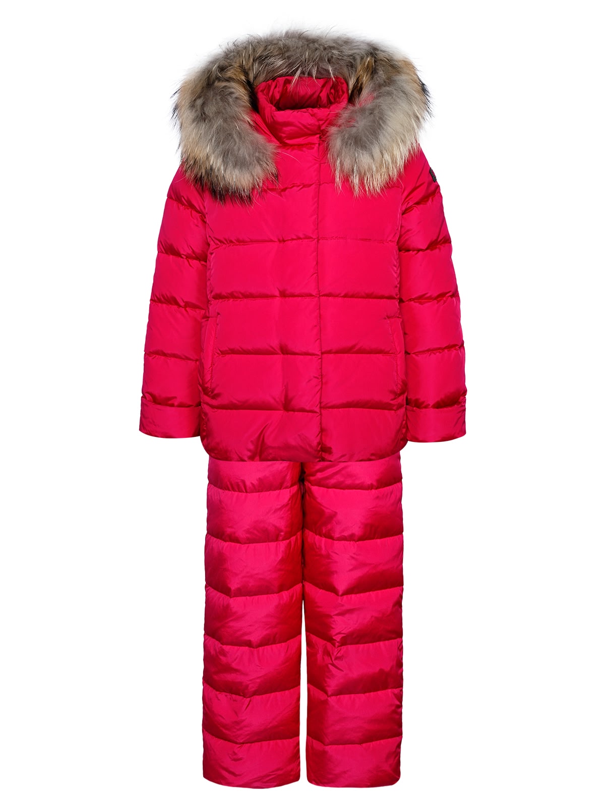 Комплект утепленный с мехом енота