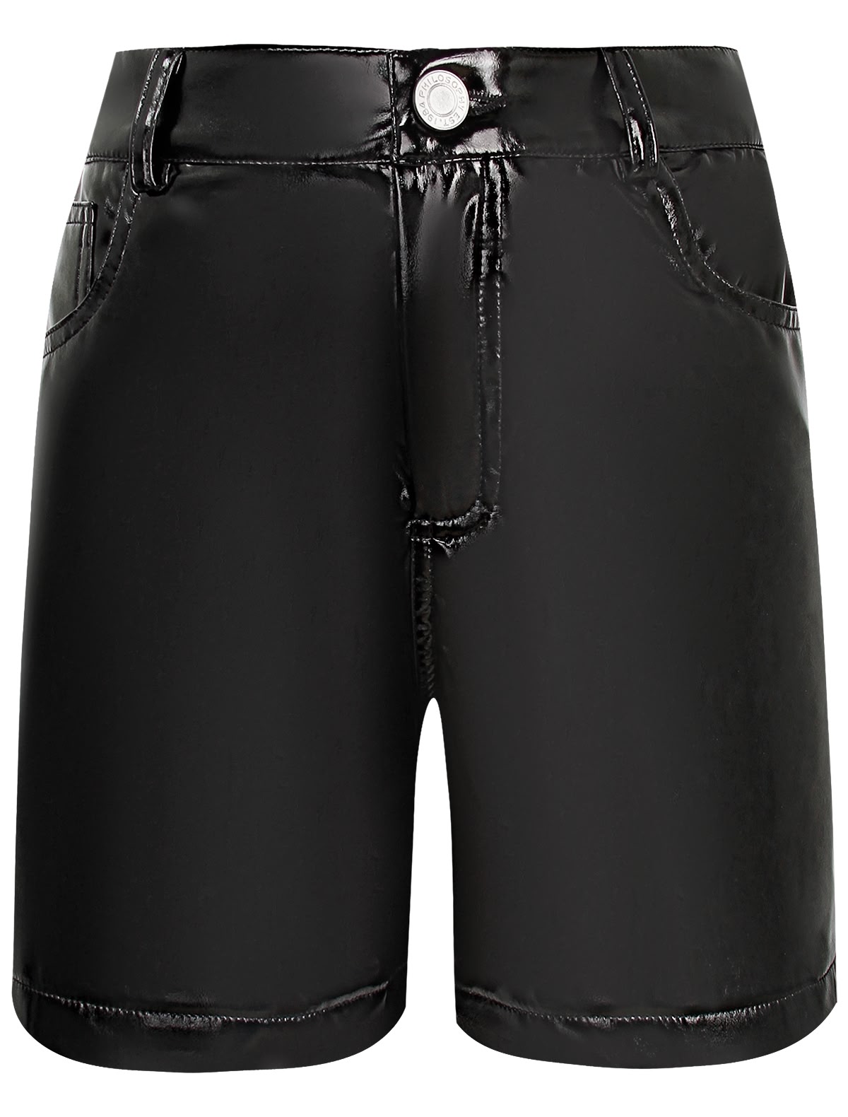 Шорты из экокожи