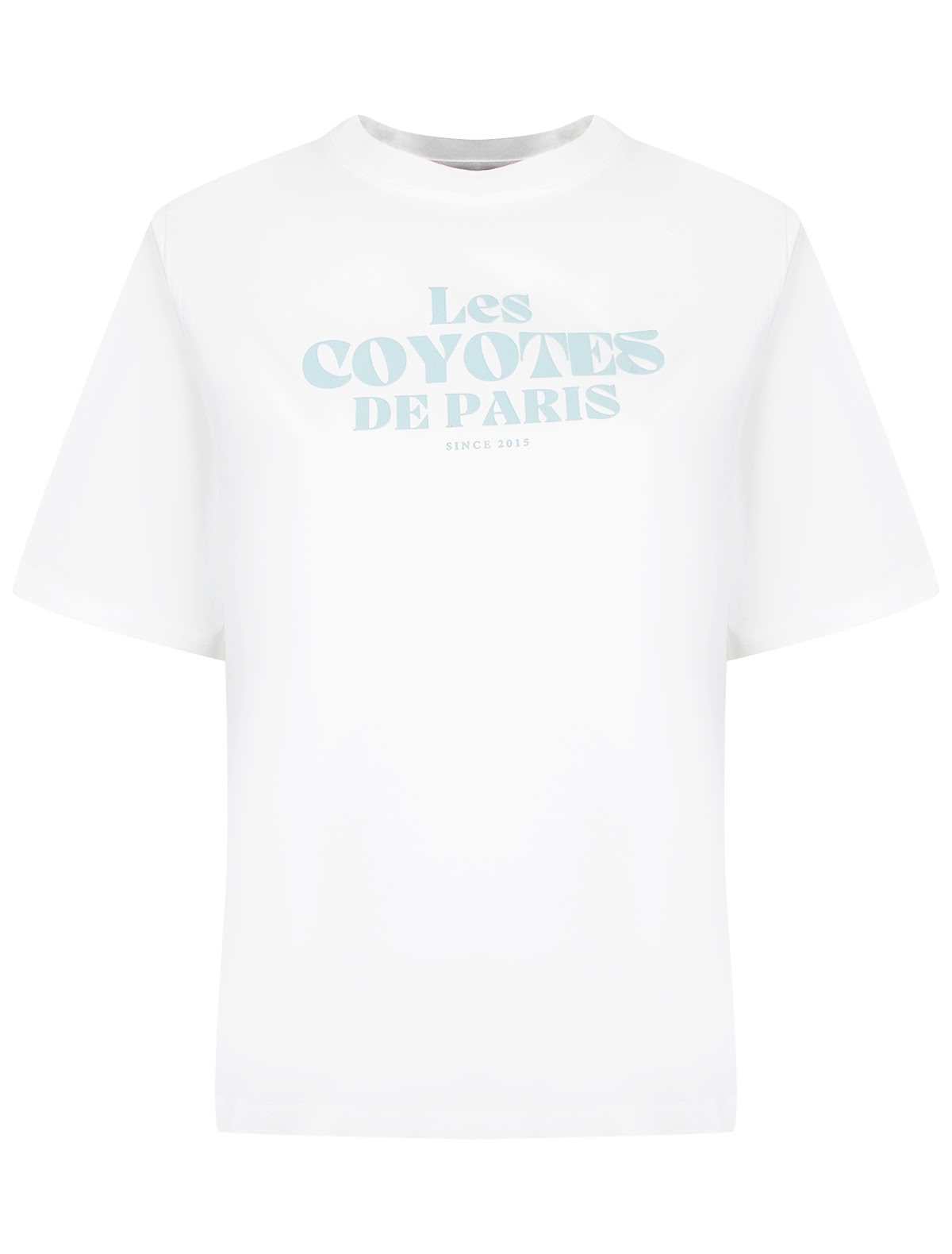 Белая футболка с логотипом