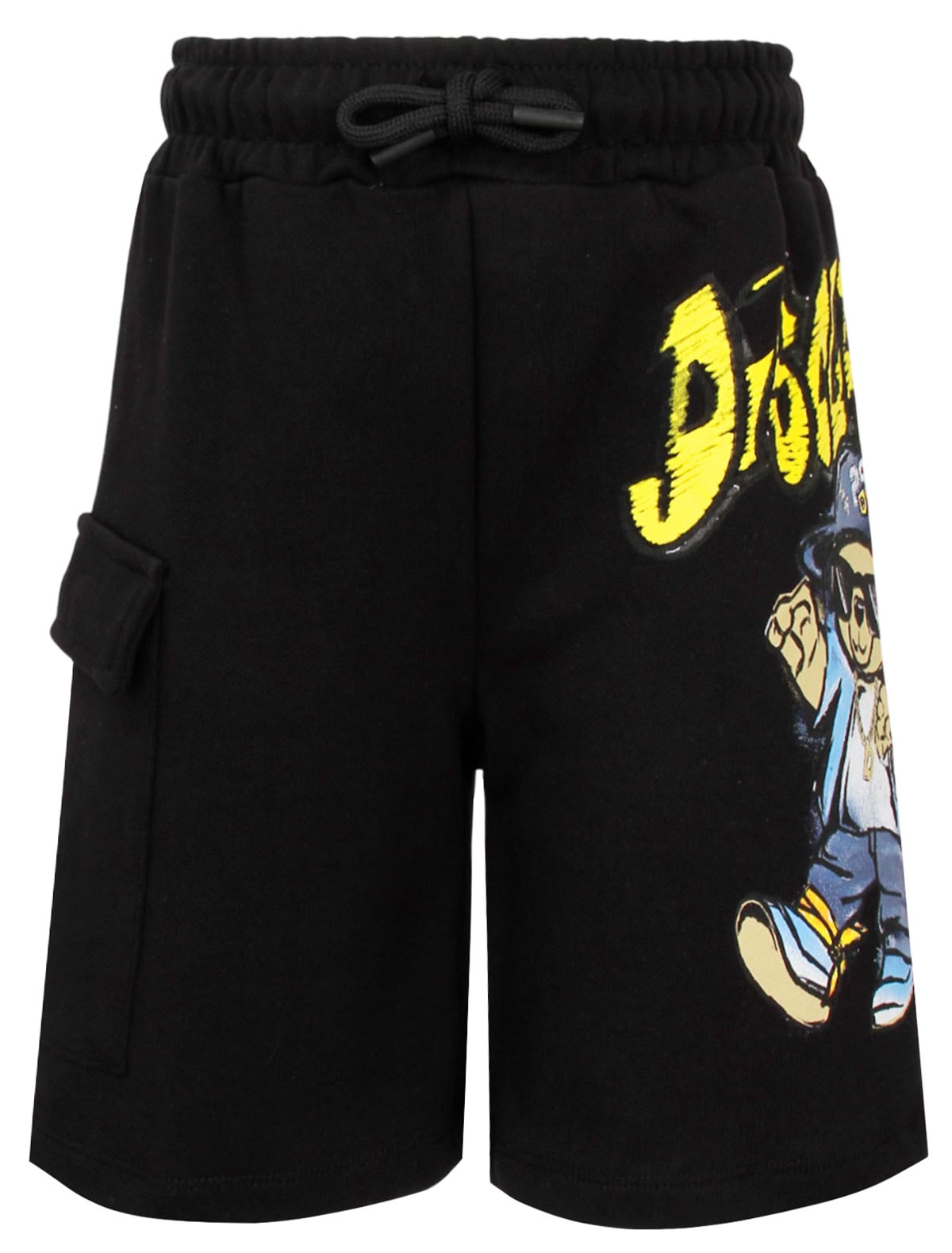 Шорты из хлопка с принтом