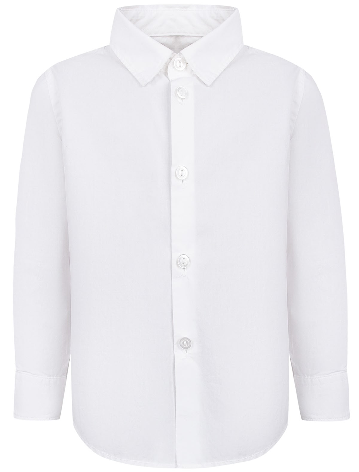 Рубашка с принтом на спине