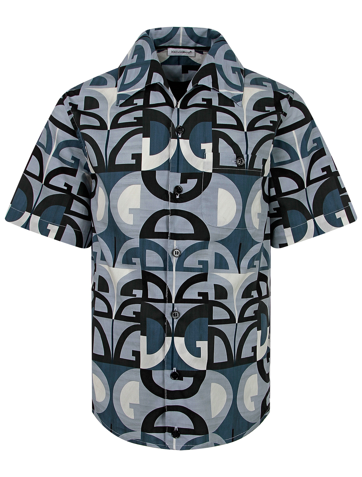 Рубашка Dolce & Gabbana 2302872, цвет серый, размер 4 1014519172638 - фото 1