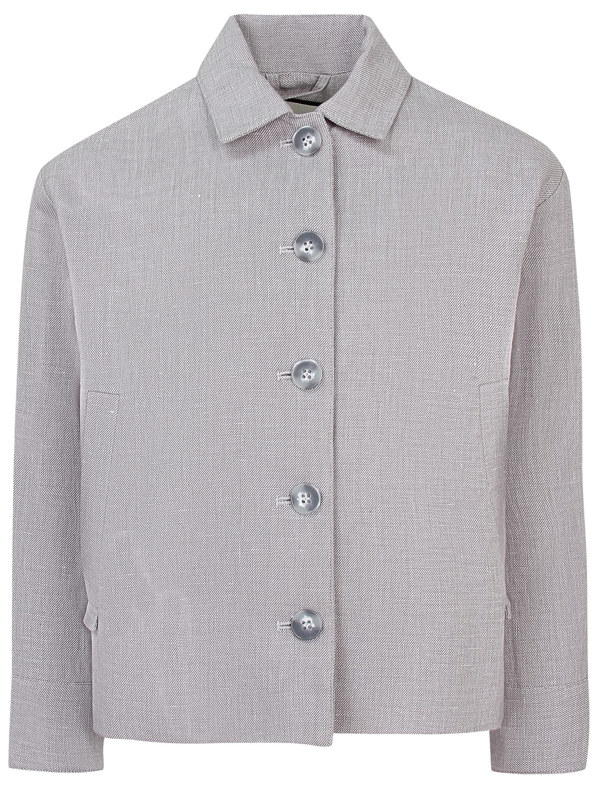 Куртка из льна и хлопка