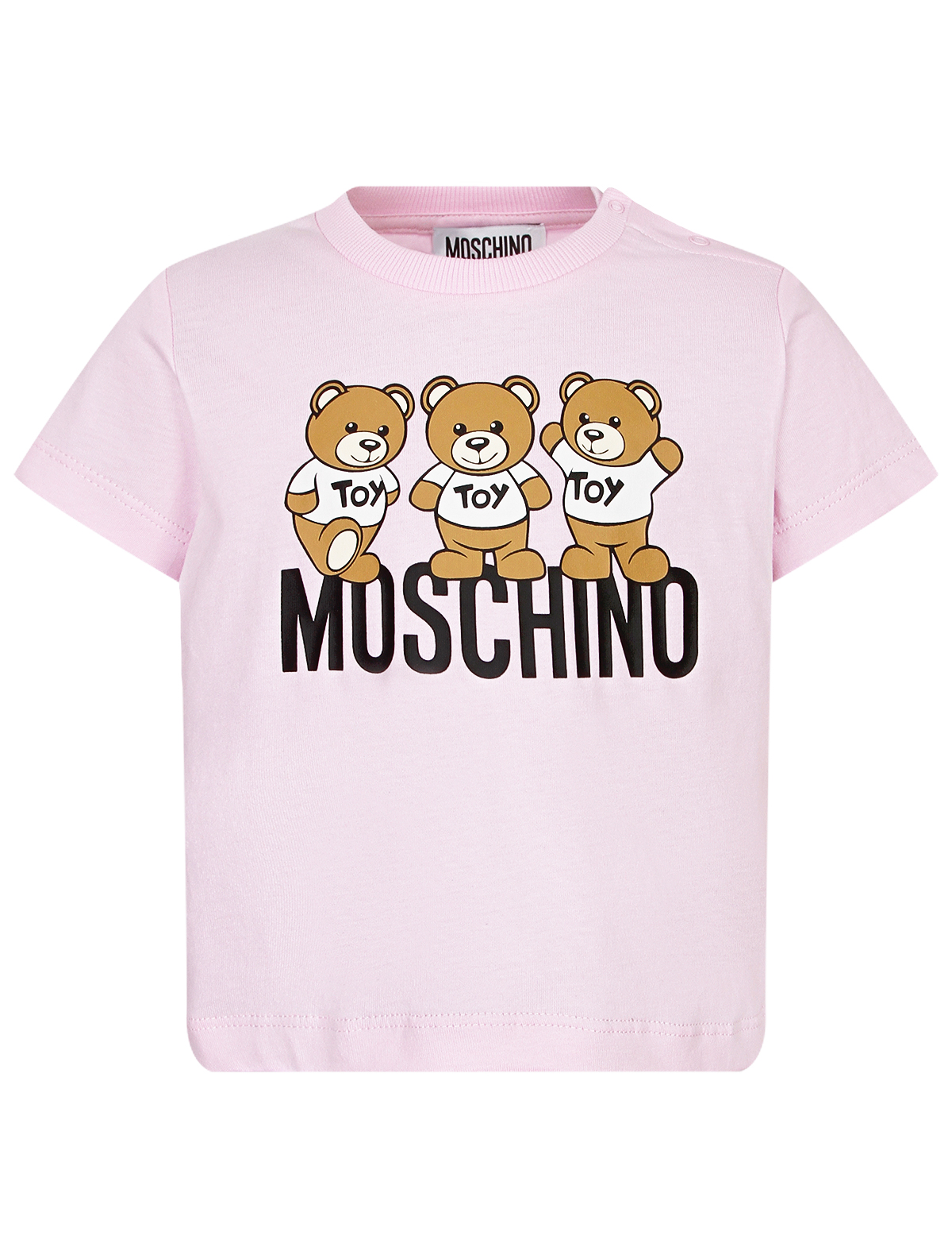 Футболка Moschino 2607449, цвет розовый, размер 3
