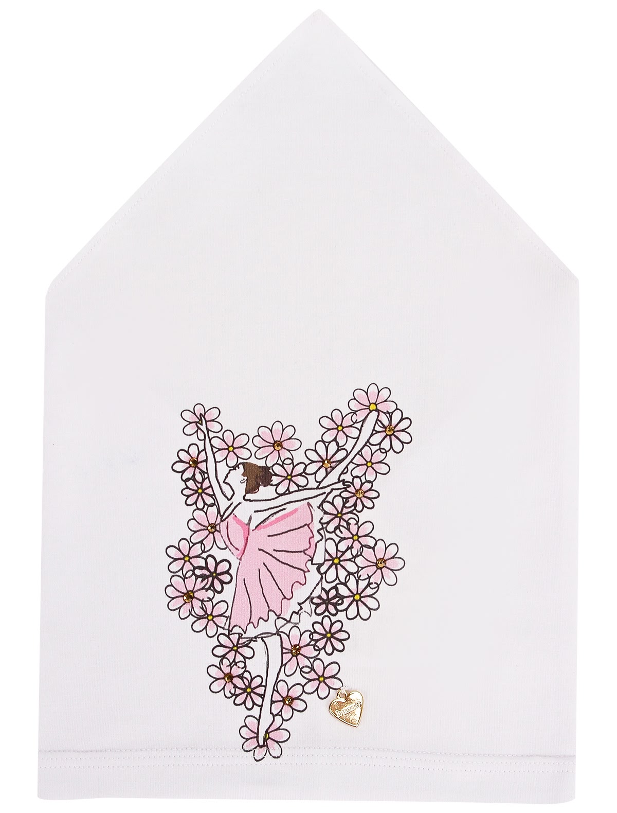 Бандана с принтом балерина