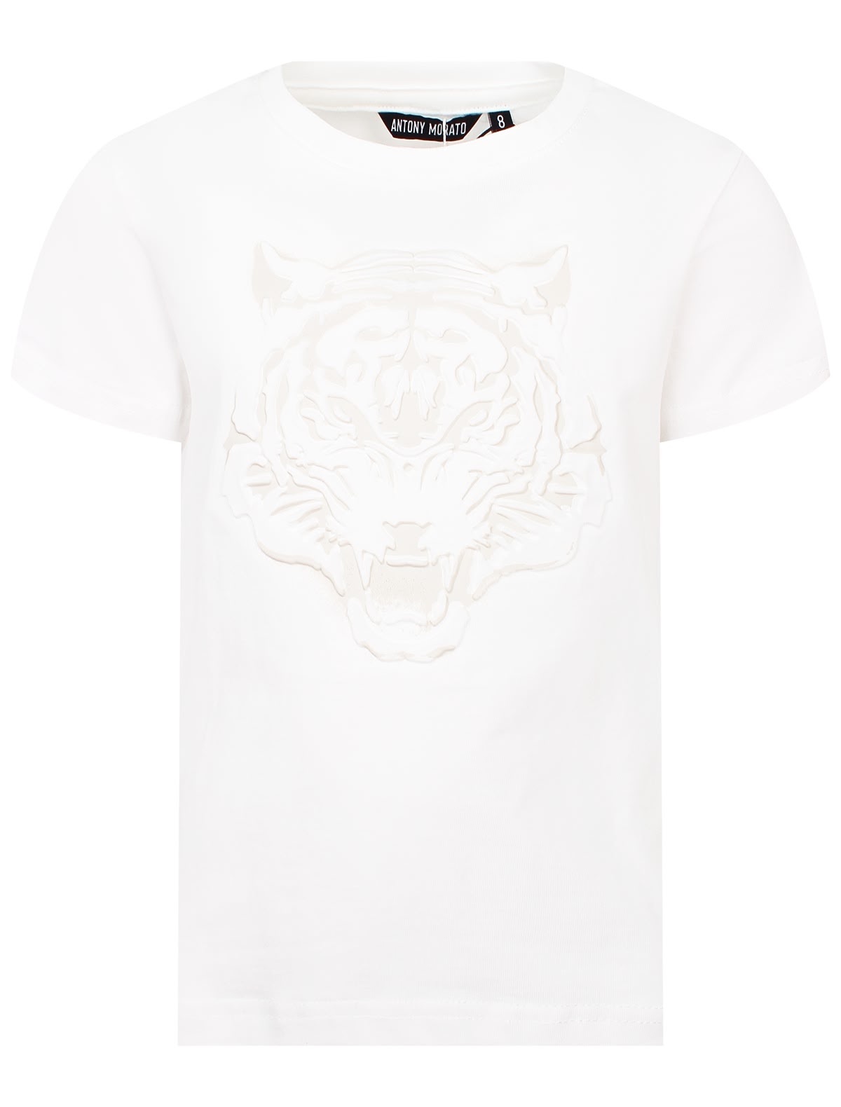 Футболка с тиснением тигр