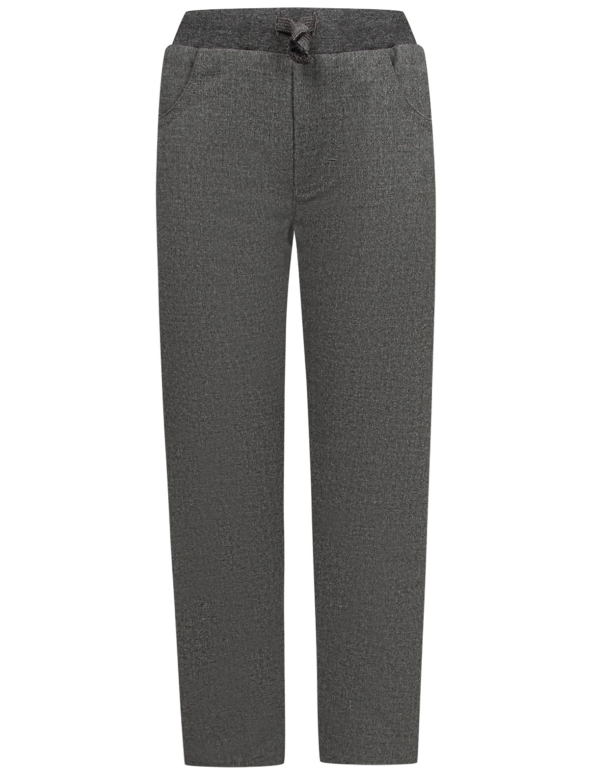 Серые утепленные брюки