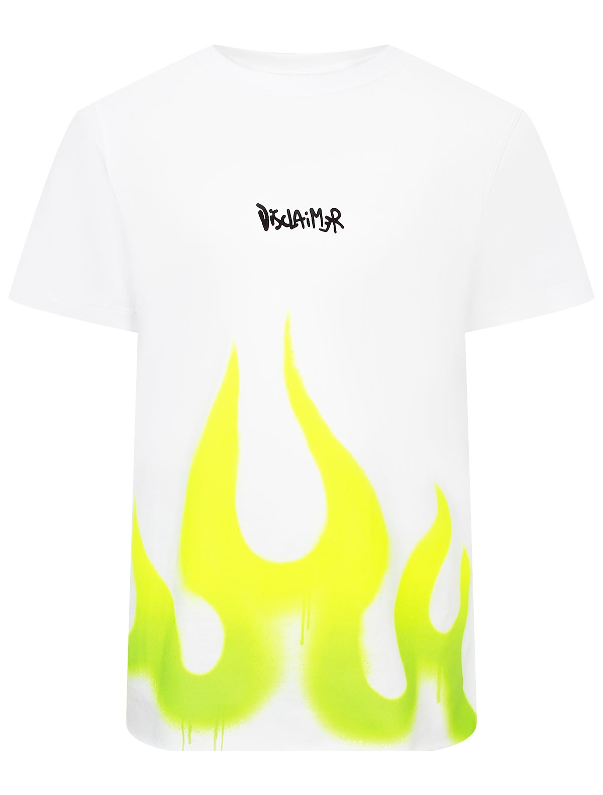 Футболка с принтом и логотипом