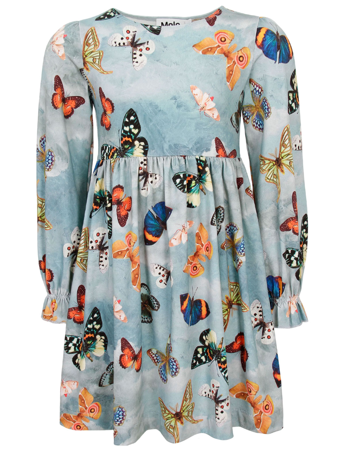 Платье с бабочками