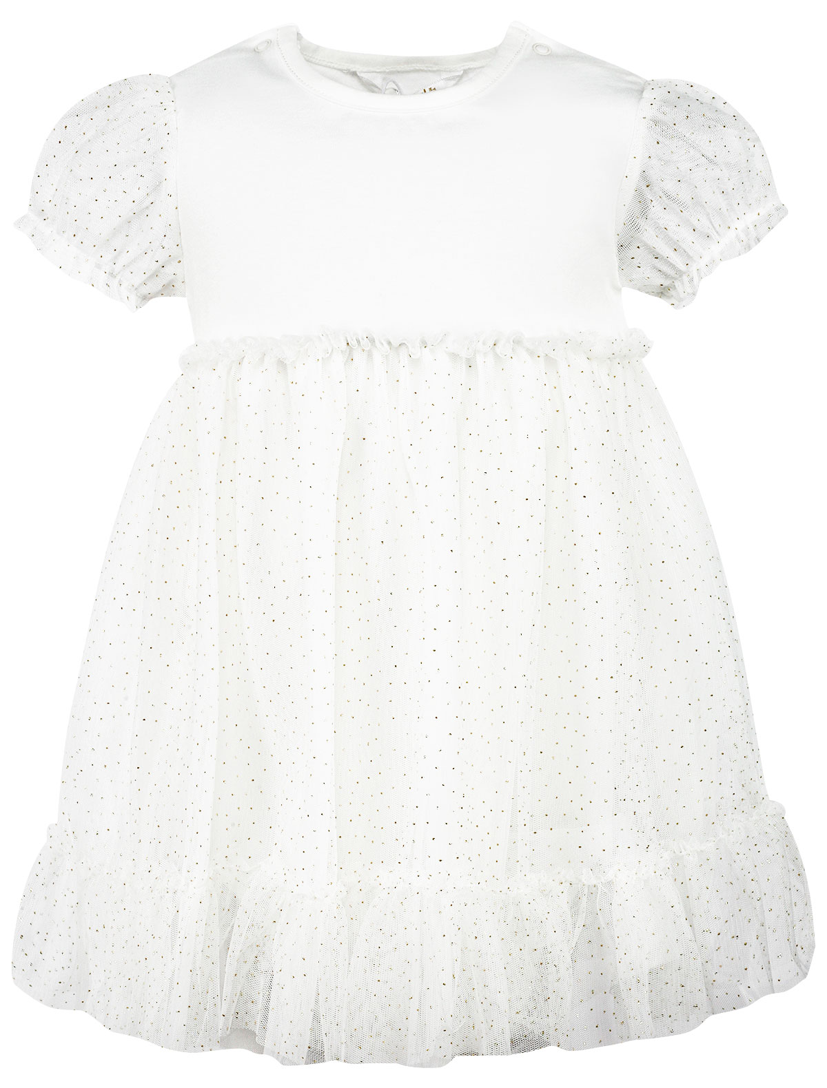 Платье Mayoral 2666528, цвет белый, размер 9 1054609412084 - фото 3
