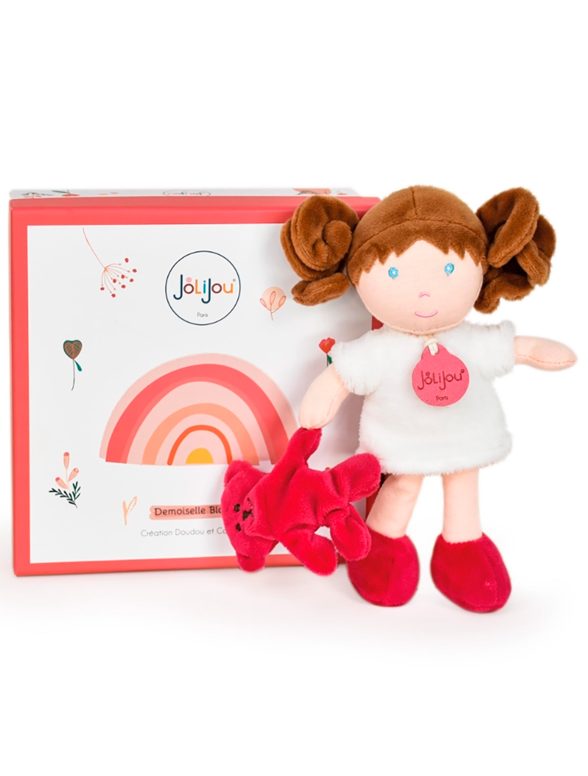 

Игрушка мягкая Dou Dou et Compagnie, Разноцветный, 2563510