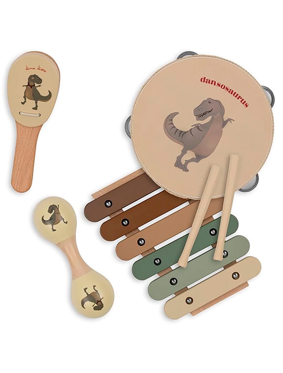 Набор музыкальных инструментов Dansosaurus