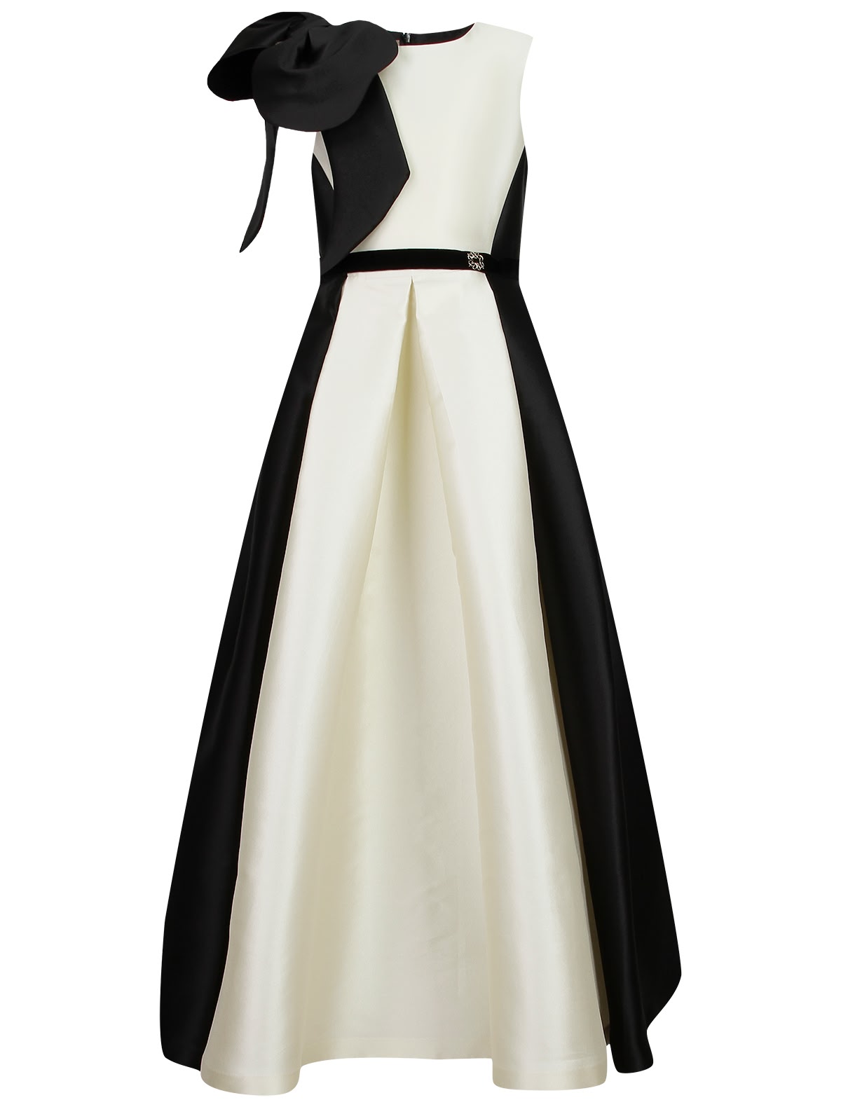 Платье с крупным цветком