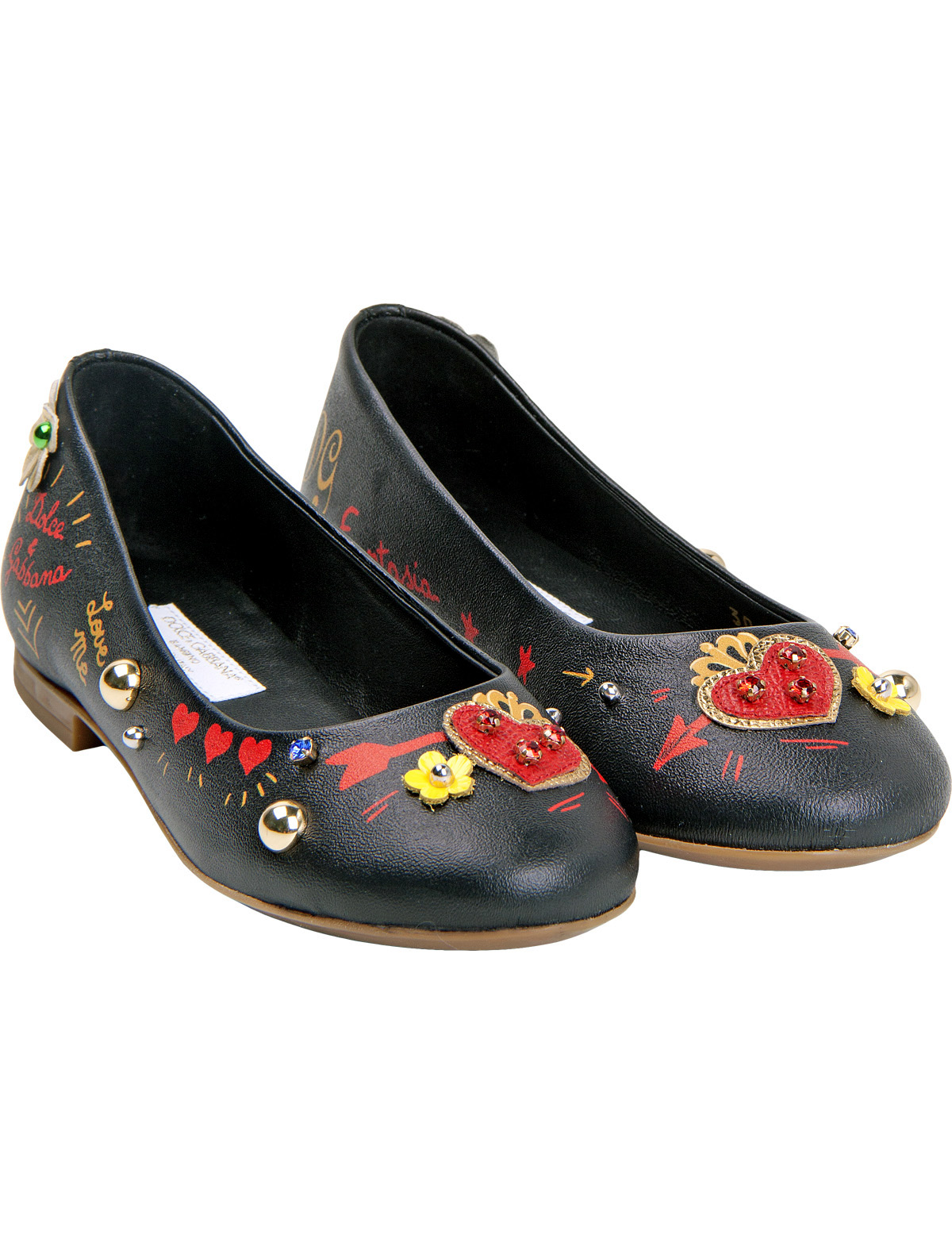 Туфли Dolce & Gabbana 1912956, цвет черный, размер 36 2011109780302 - фото 1