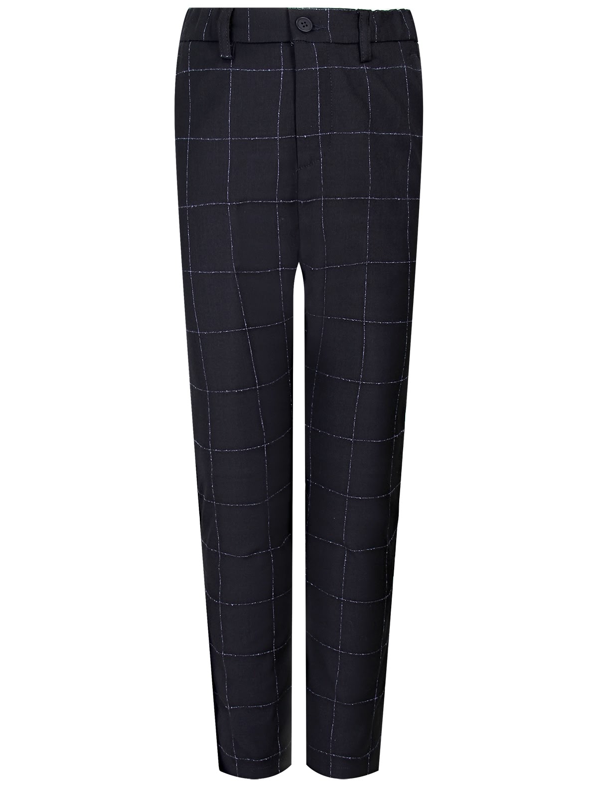 Брюки в крупную клетку