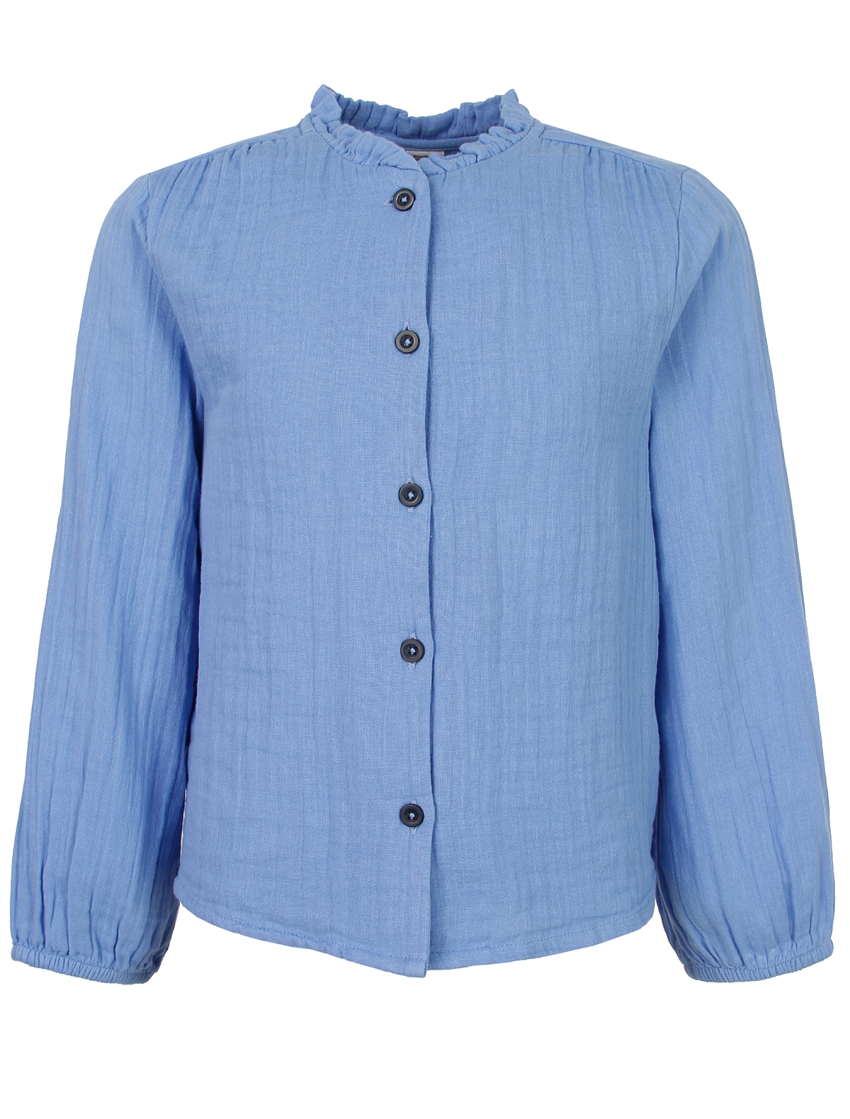 Блуза PETIT BATEAU 2547981, цвет голубой, размер 7 1034509372114 - фото 1