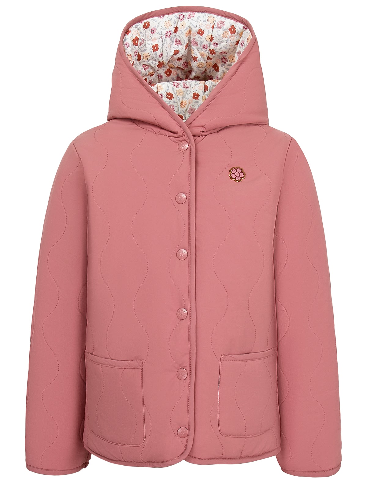 Двусторонняя куртка с капюшоном