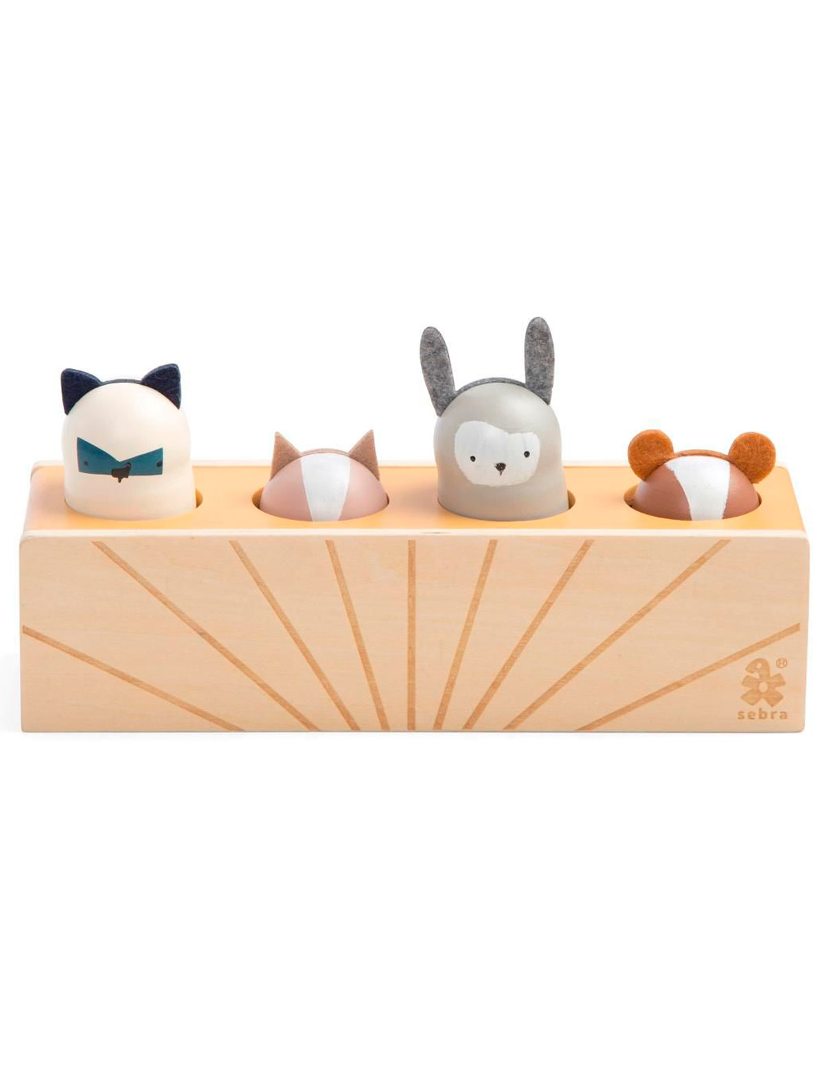 

Игрушка развивающая Sebra, Разноцветный, 2482612