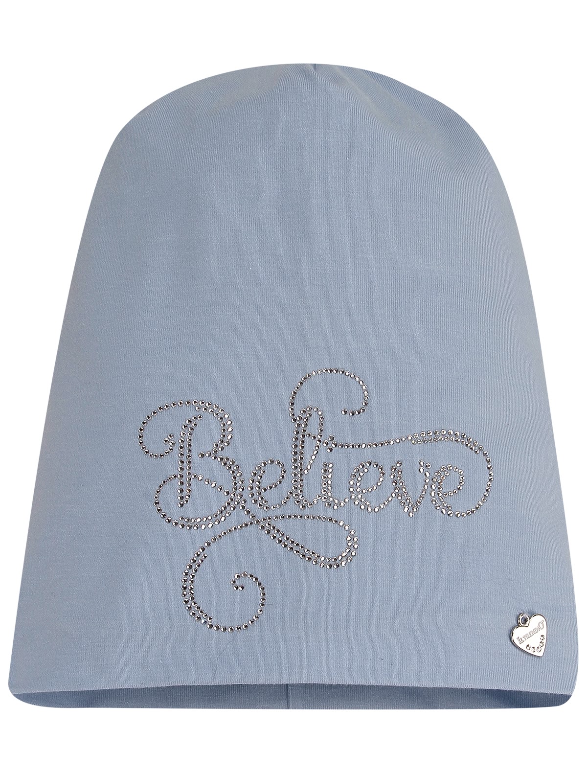 Шапка со сверкающей надписью