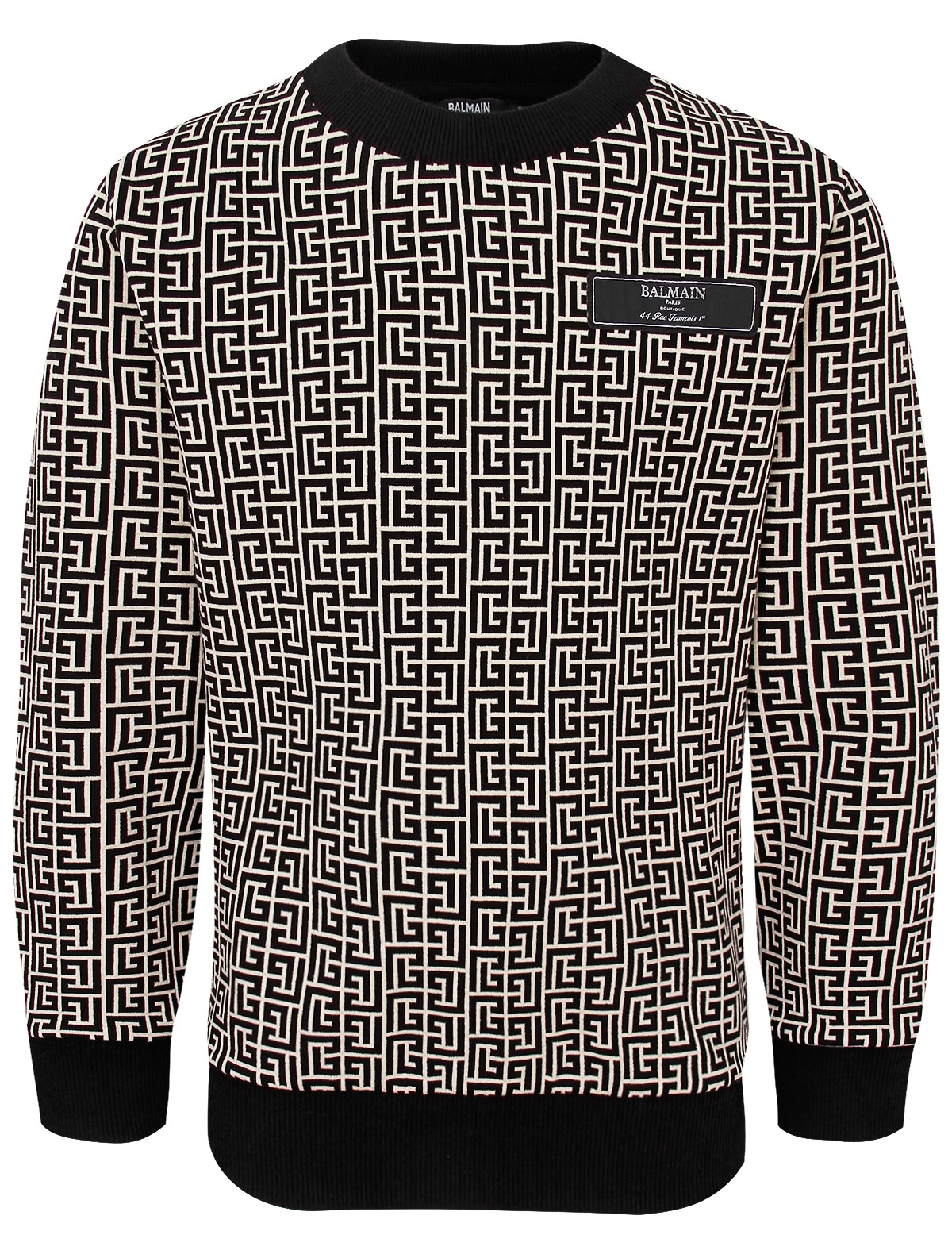 Свитшот с фирменным принтом