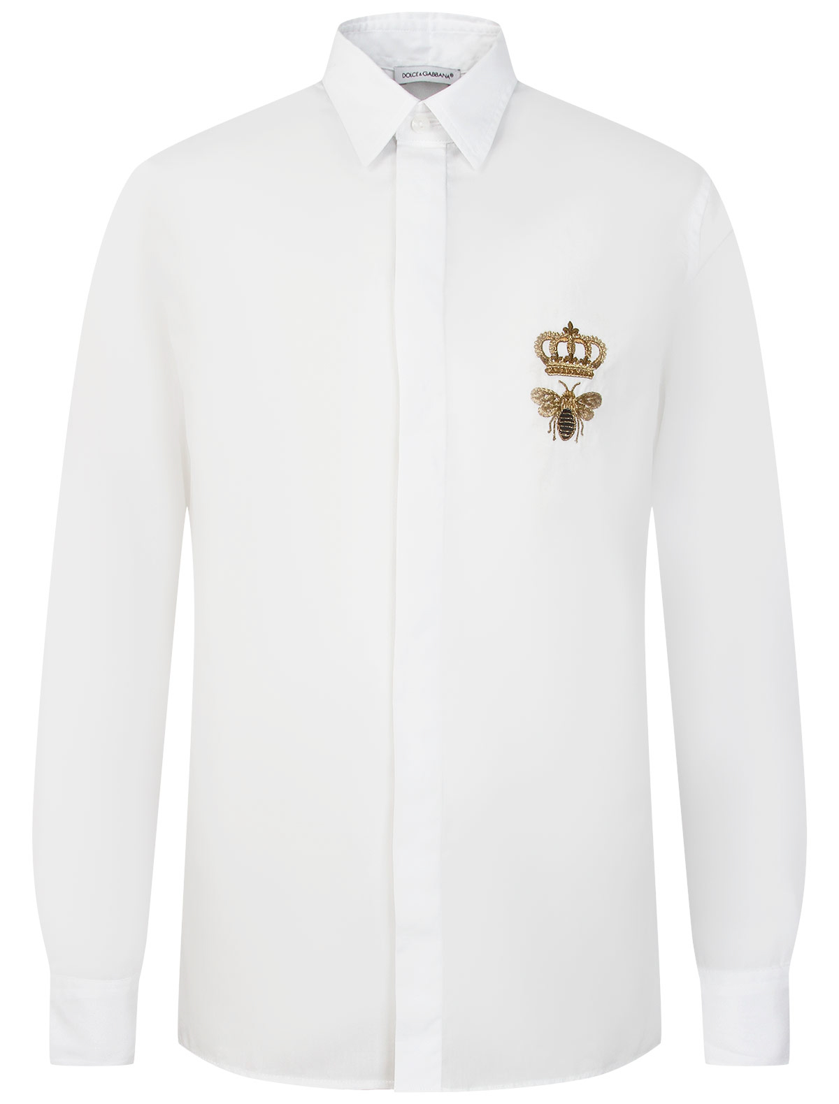 Рубашка Dolce & Gabbana 2344829, цвет белый, размер 2 1014519183337 - фото 1