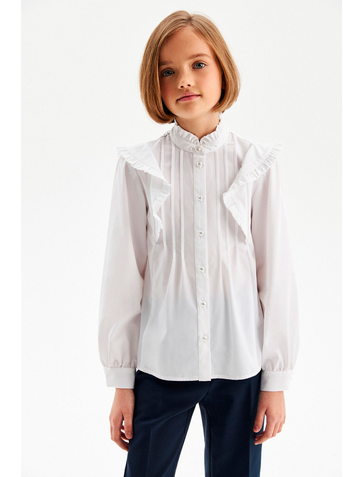 Блуза SILVER SPOON 2463066, цвет белый, размер 6 1034509281126 - фото 2