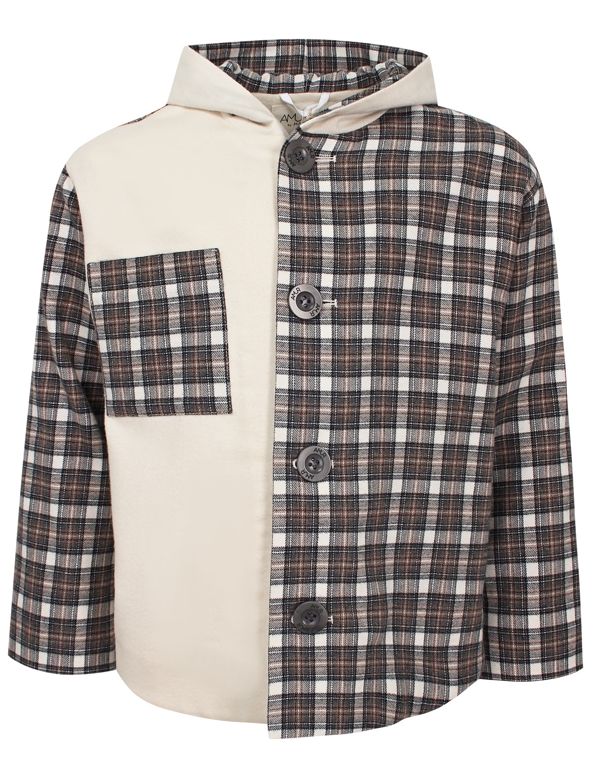 Куртка-рубашка в клетку