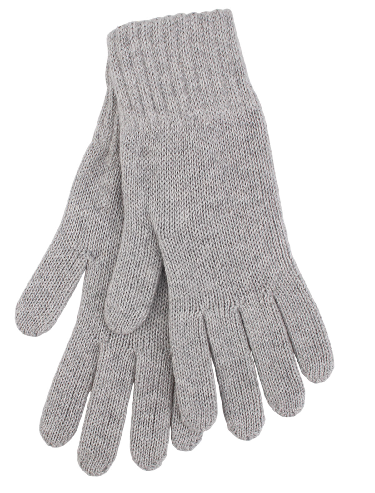 Светло-серые перчатки