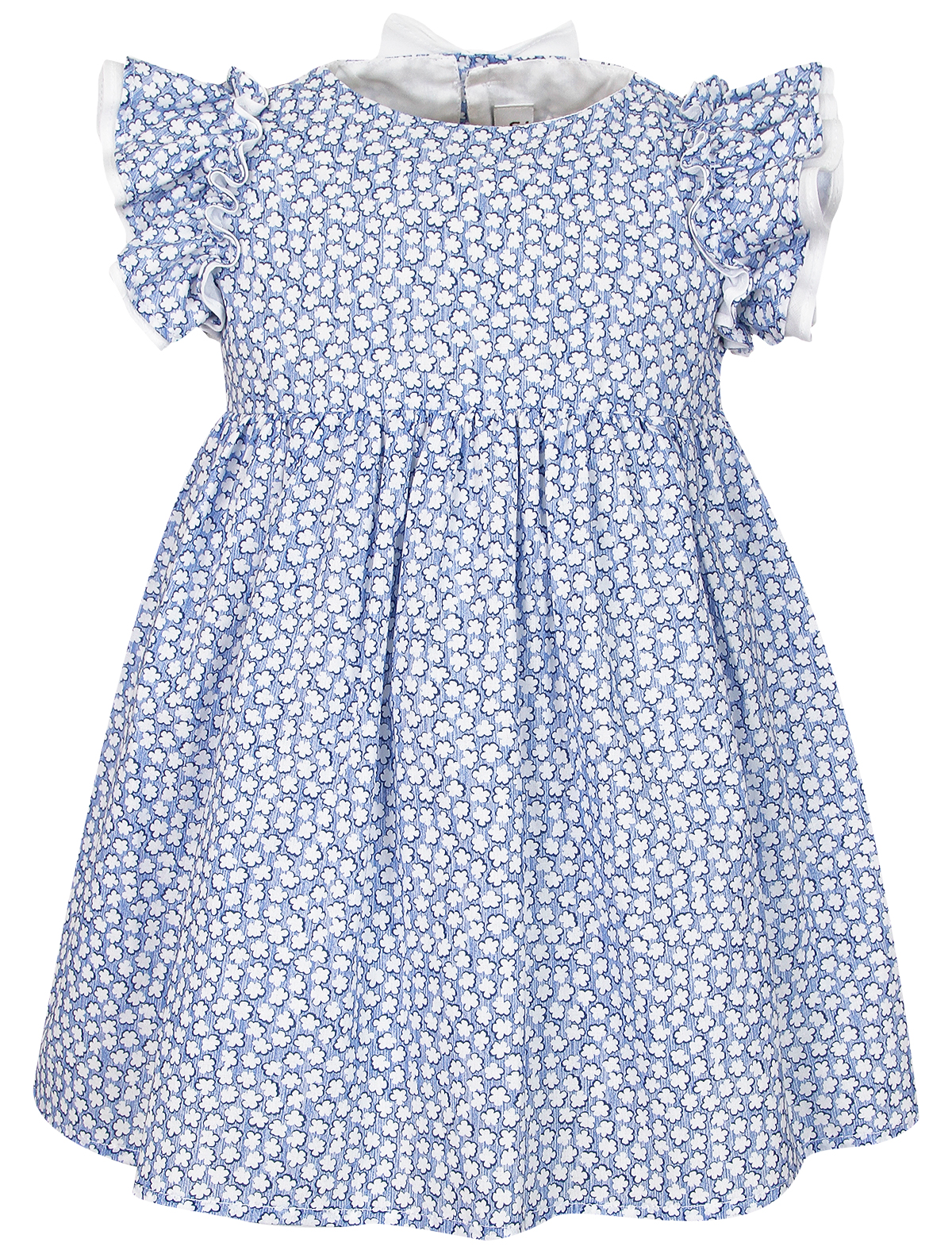 Платье Il Gufo 2647362, цвет голубой, размер 2 1054509413549 - фото 1
