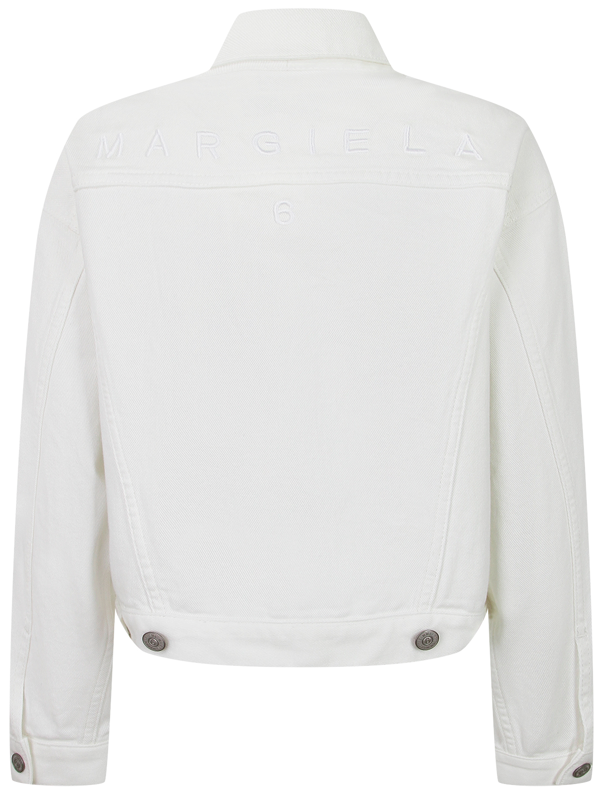 Куртка MM6 Maison Margiela 2671040, цвет белый, размер 9 1074529410830 - фото 3
