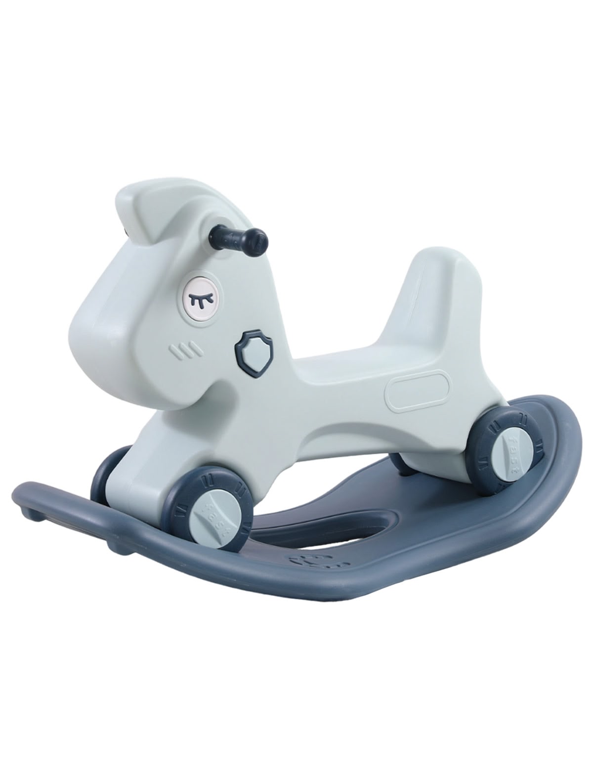 Лошадка-качалка-беговел UNIX Kids Blue