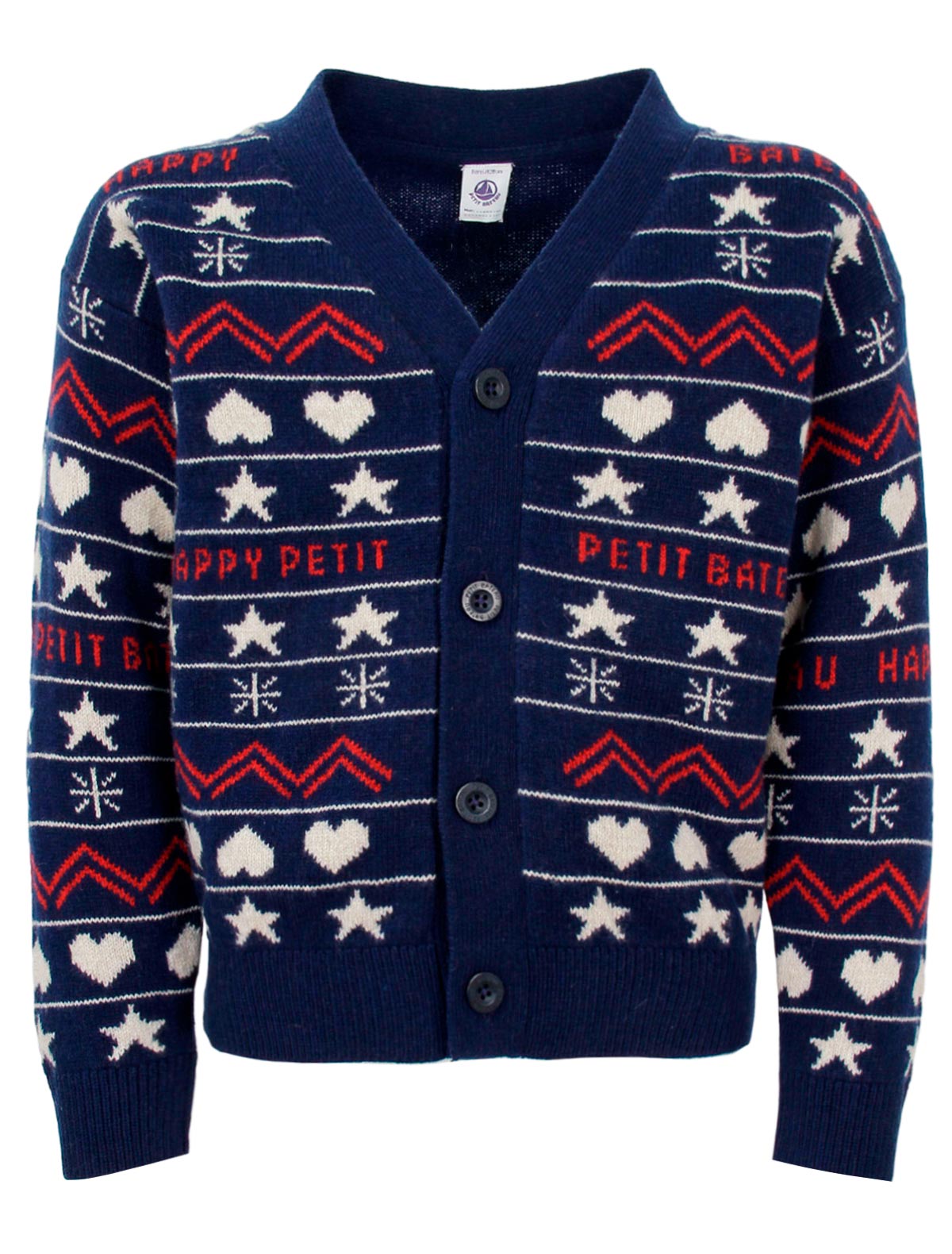 Кардиган с орнаментом