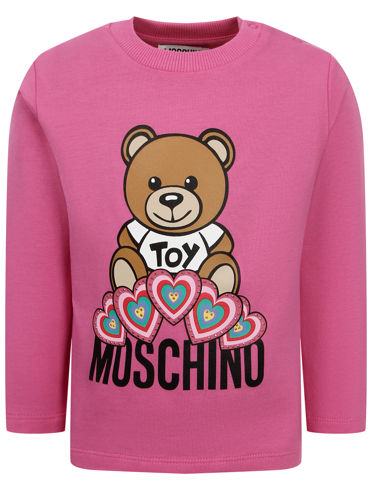 

Лонгслив Moschino, Розовый, 2461716
