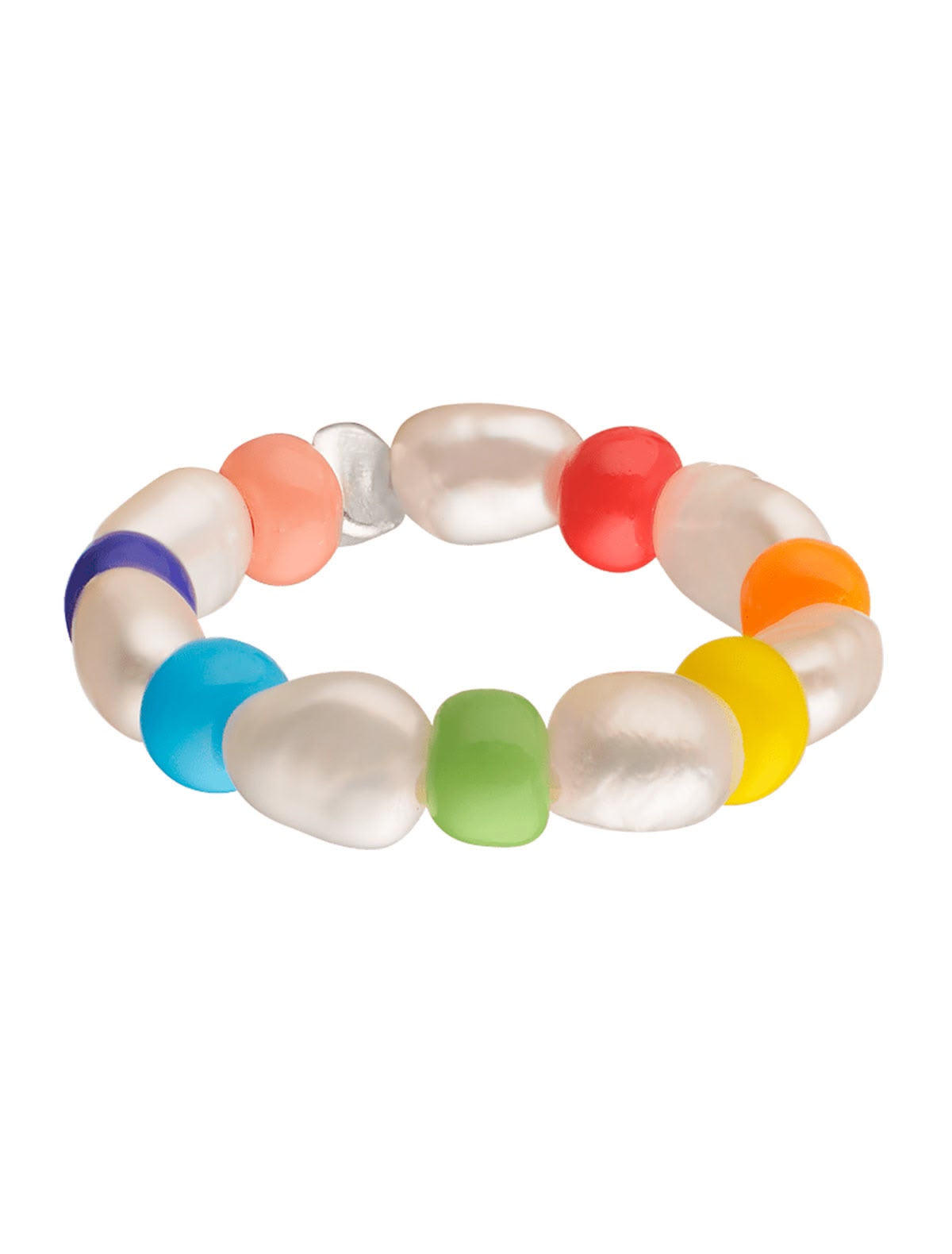 Кольцо Кружок жемчуг