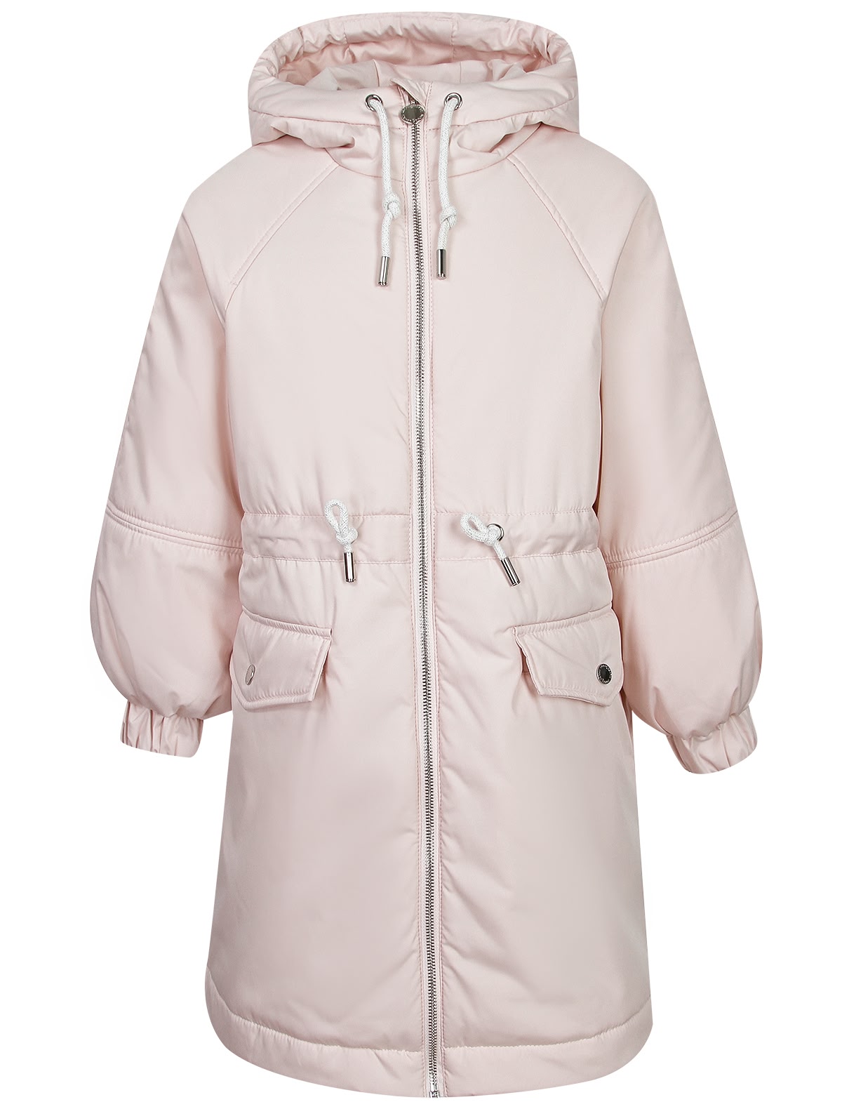 Парка пудрового цвета