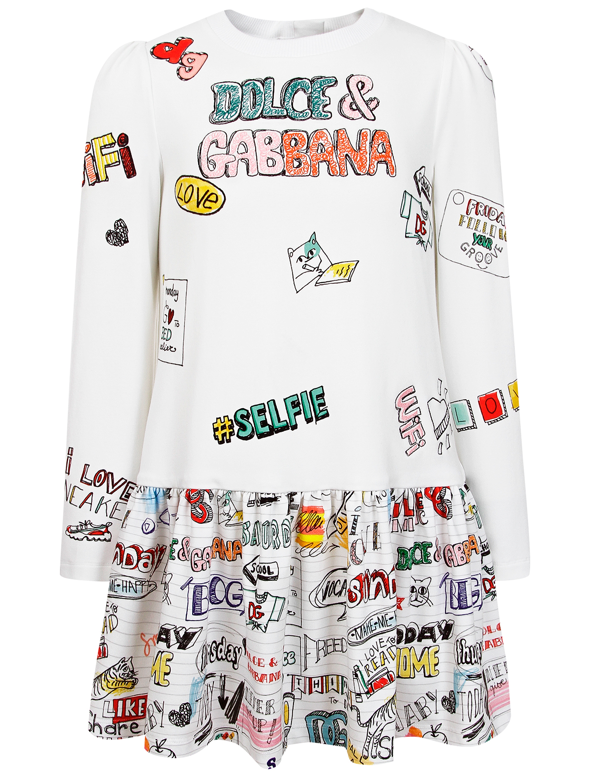 

Платье Dolce & Gabbana, Белый, 2466718