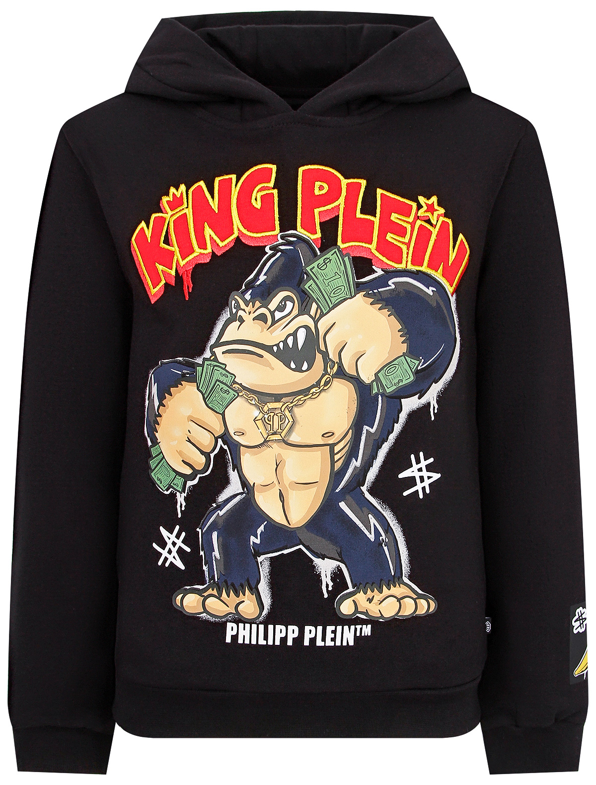 

Худи Philipp Plein, Черный, 2230236