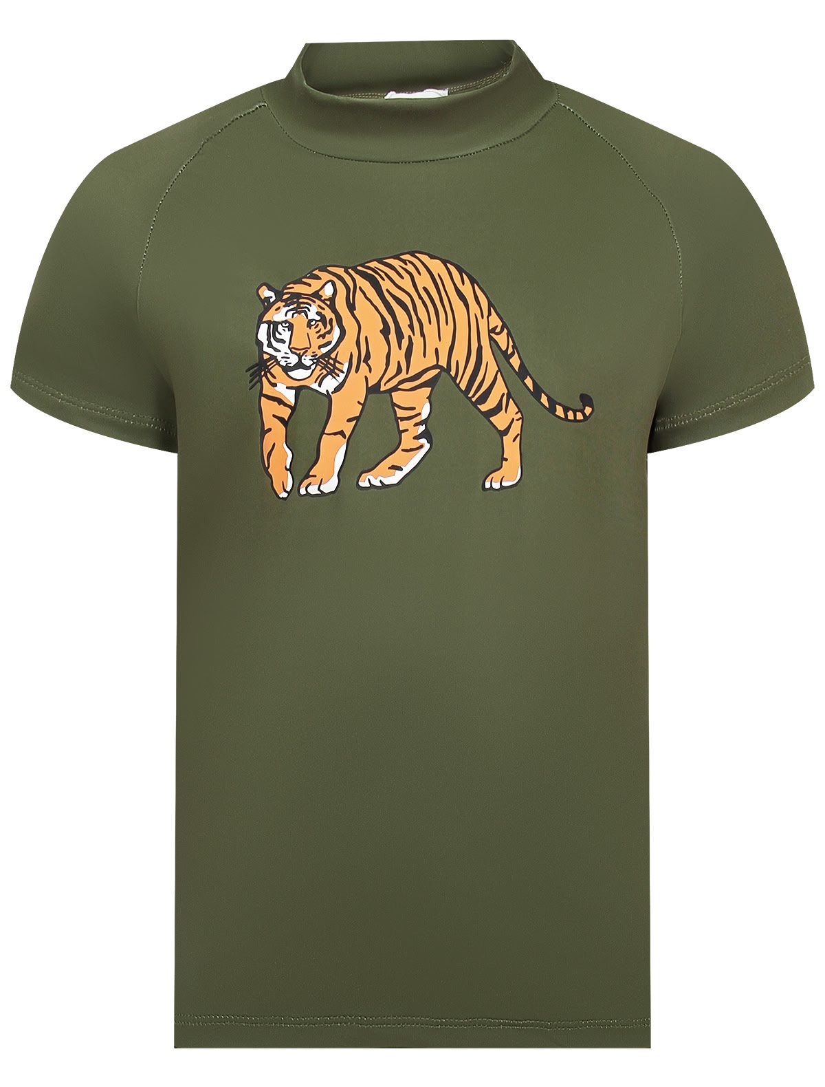 Солнцезащитная футболка с тигром